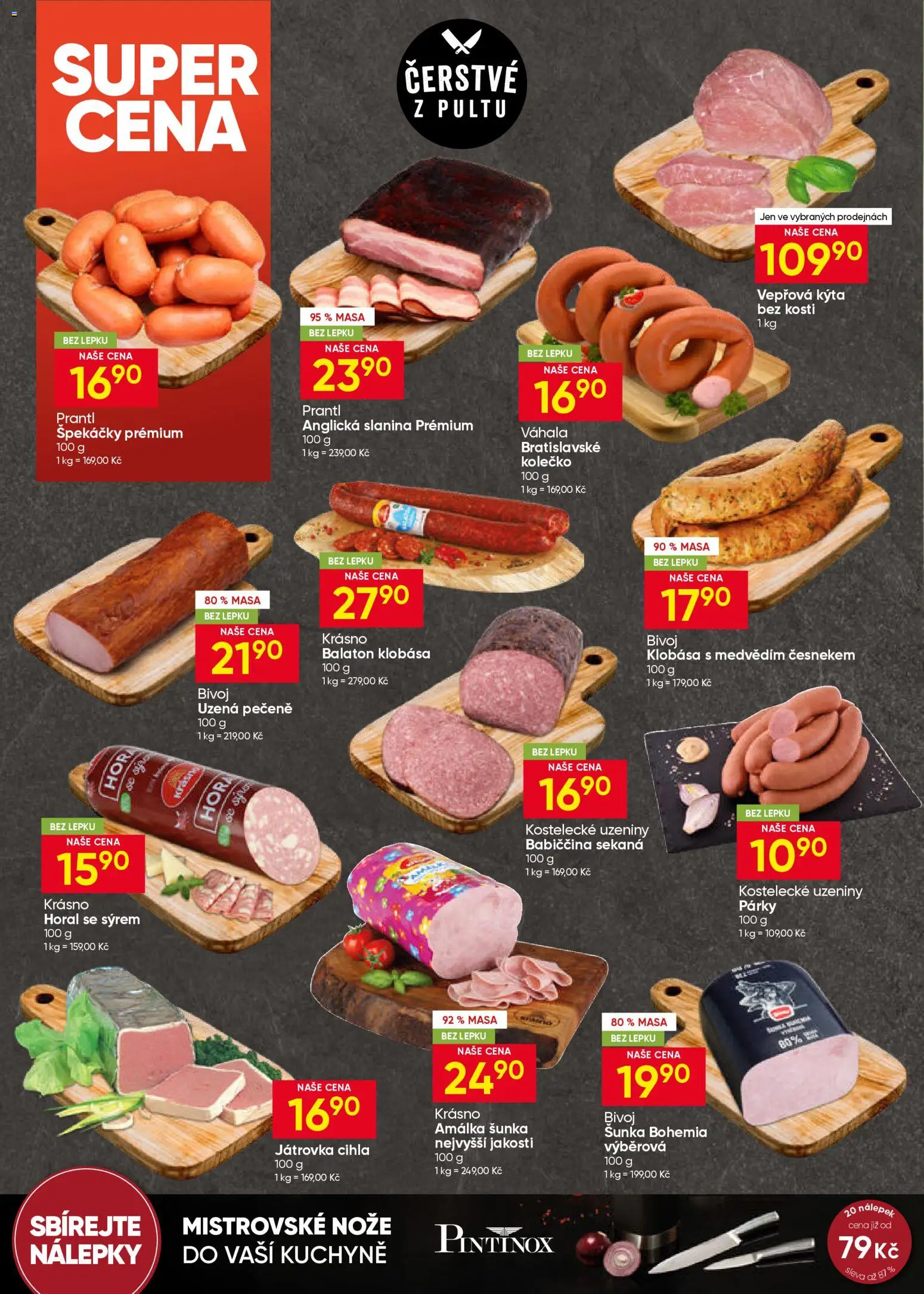 Hruška leták od 15.04.2026 | Strana: 2 | Produkty: Šunka, Párky, Špekáčky, Klobása