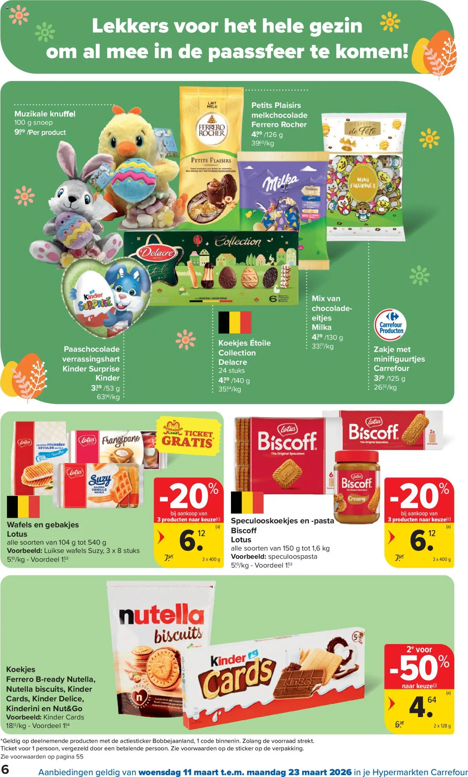 {H1} | Pagina: 6 | Producten: Pasta, Koekjes, Snoep, Chocolade