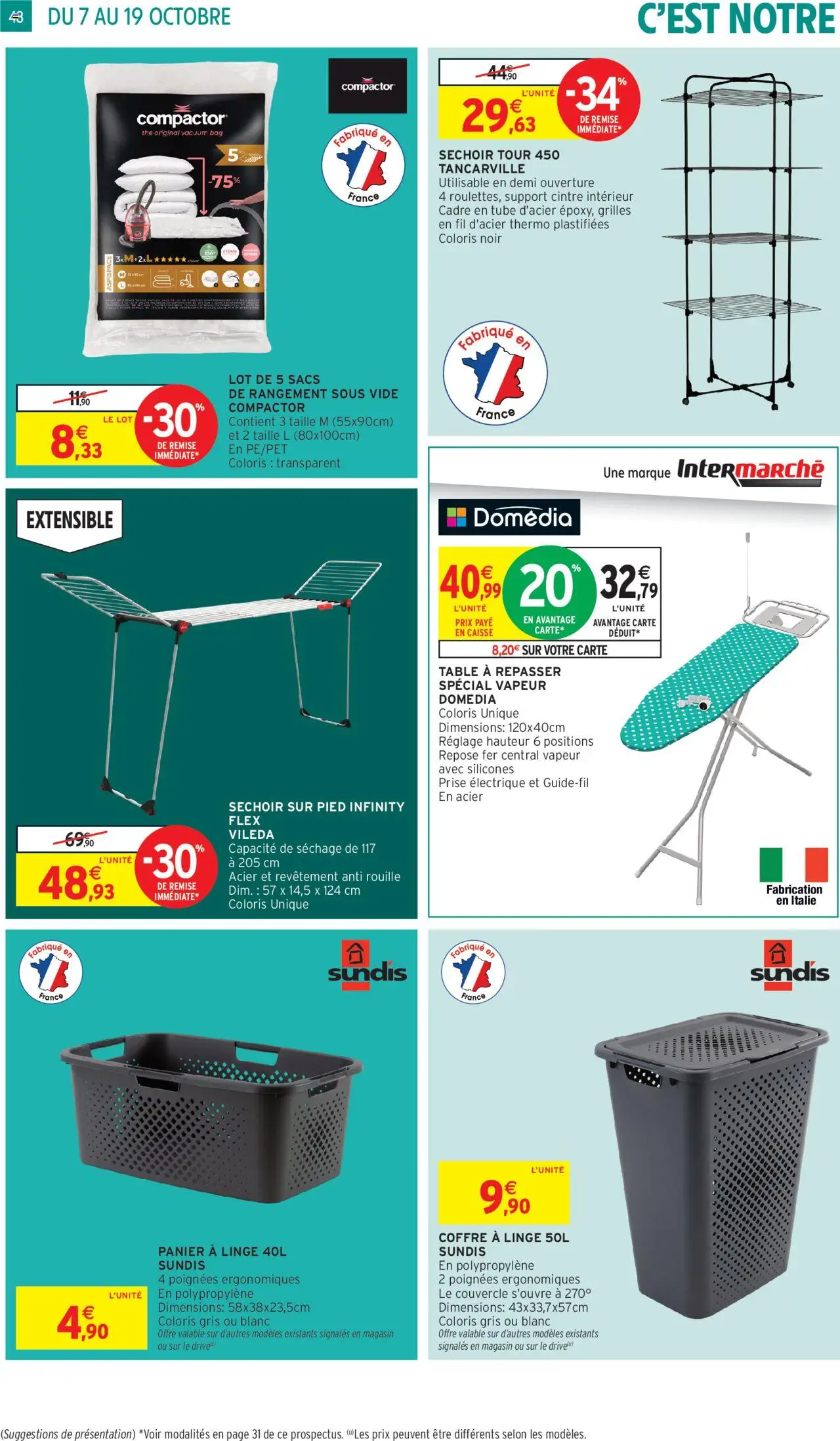 {H1} | Page: 48 | Produits: Séchoir, Table, Prise, Thé