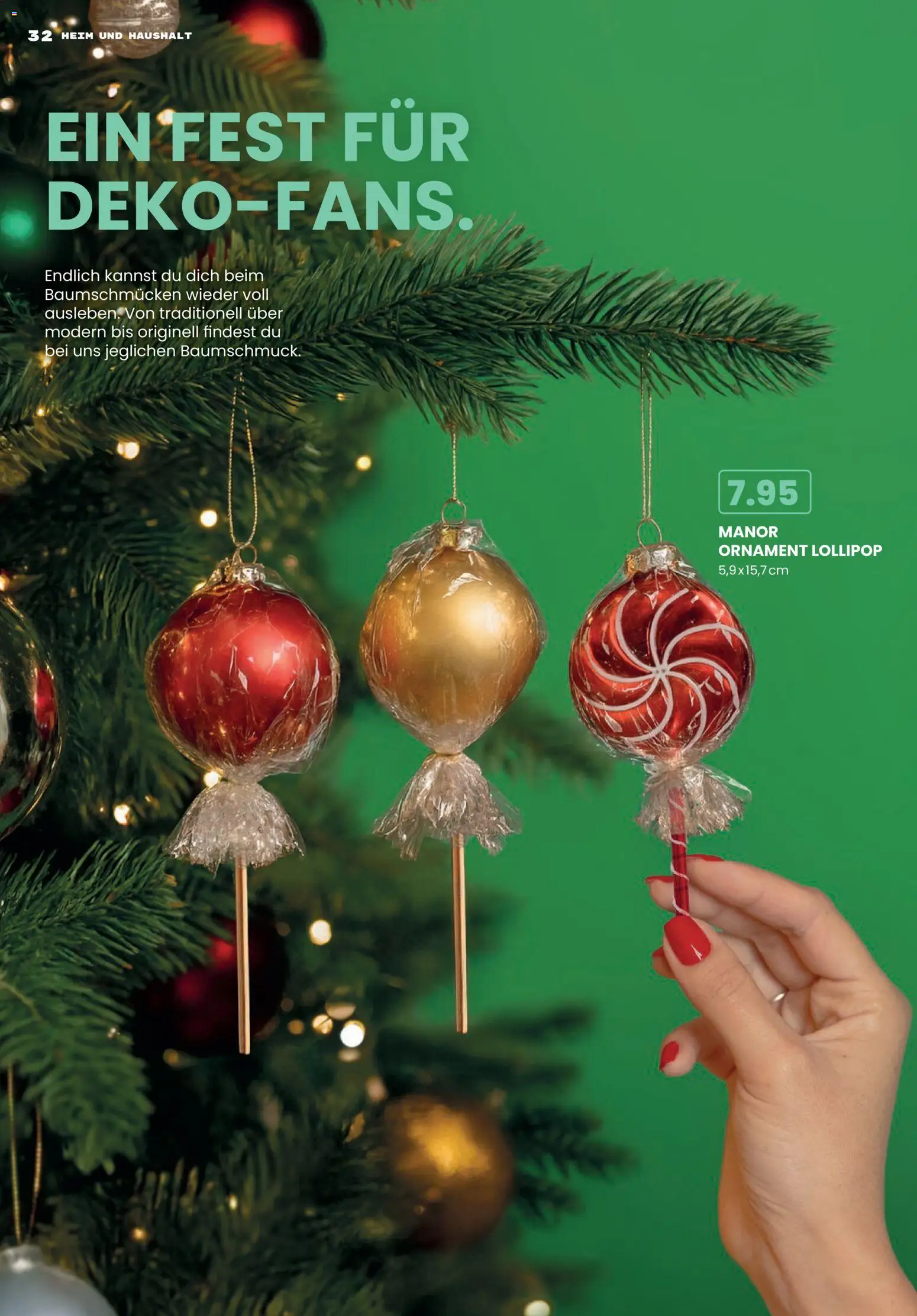 Manor Aktionen Frohes Fest für Grosse Kinder – gültig ab 06.11.2025 | Seite: 32