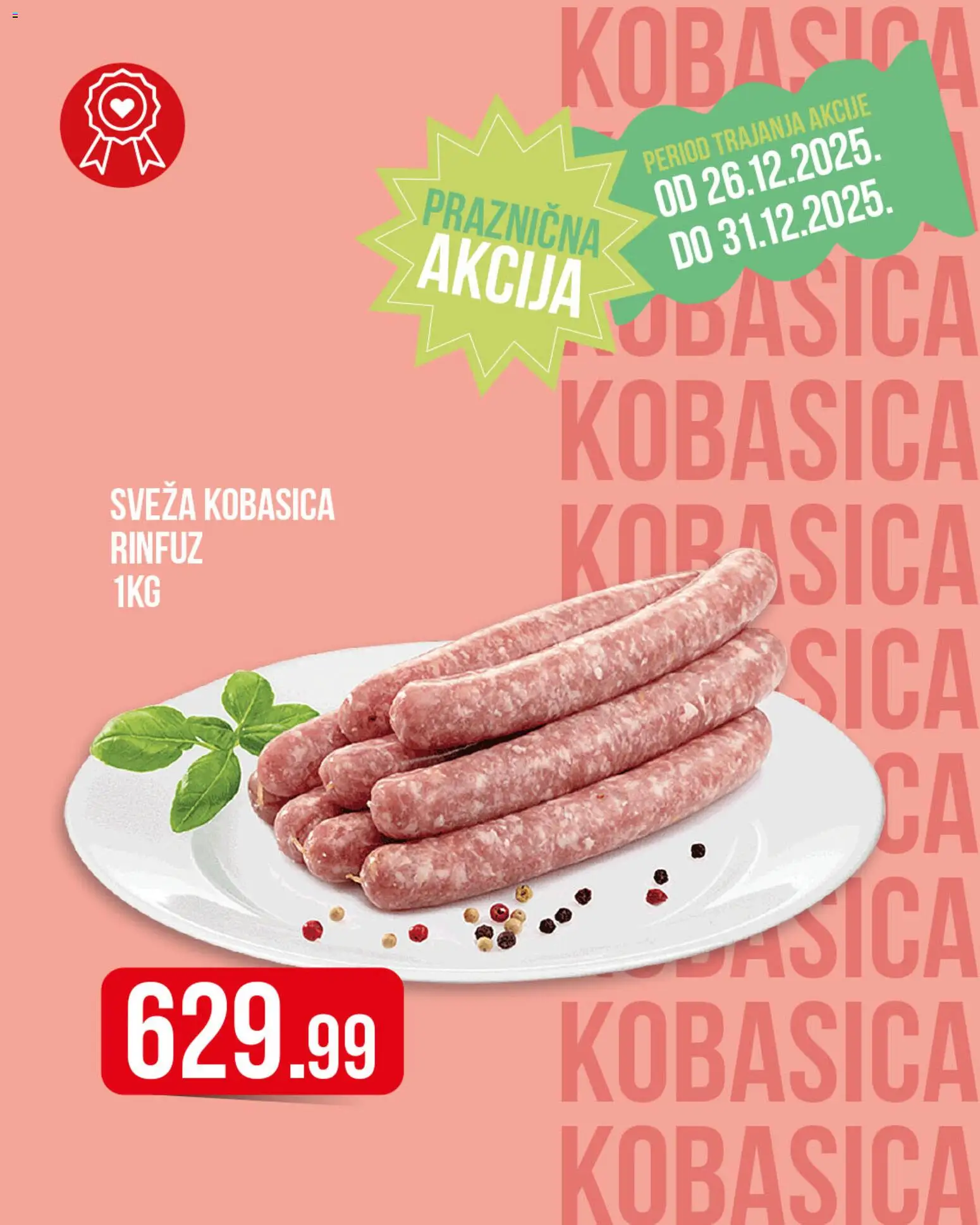 Metalac Proleter katalog - važi od 26.12.2025 | Strana: 4 | Proizvode: Kobasica