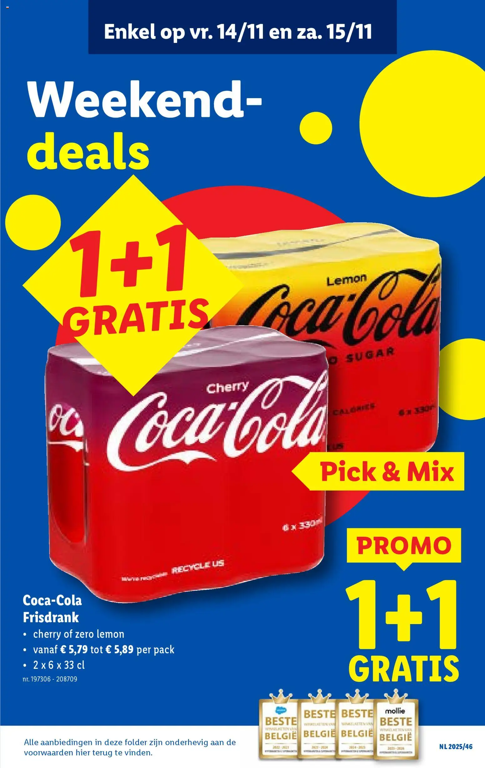 {H1} | Pagina: 57 | Producten: Frisdrank