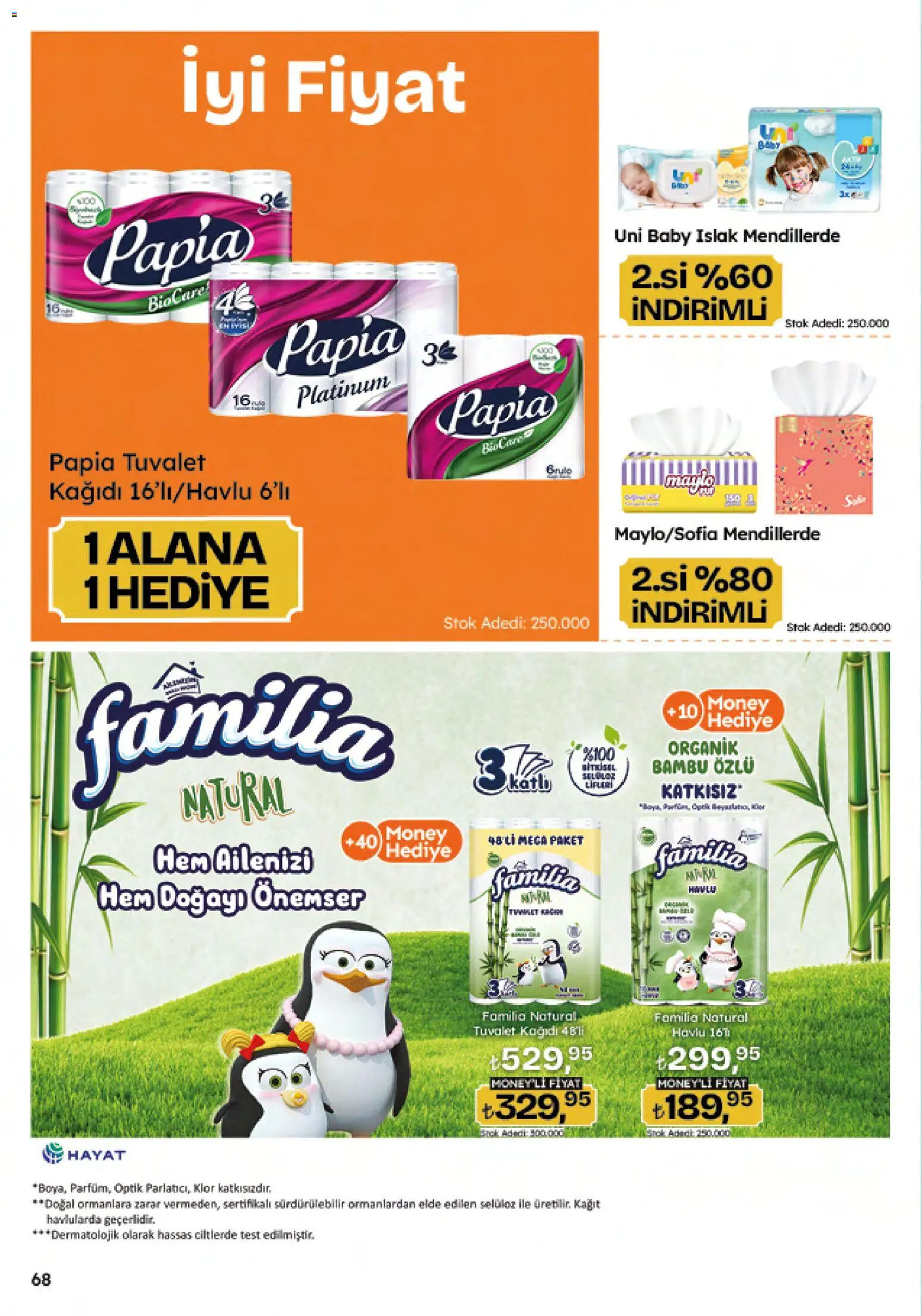 Migros Katalog - 5M Migroskop Dijital - 08.01.2026 tarihinden itibaren geçerlidir | Sayfa: 68 | Ürünler: Tuvalet, Tuvalet kağıdı