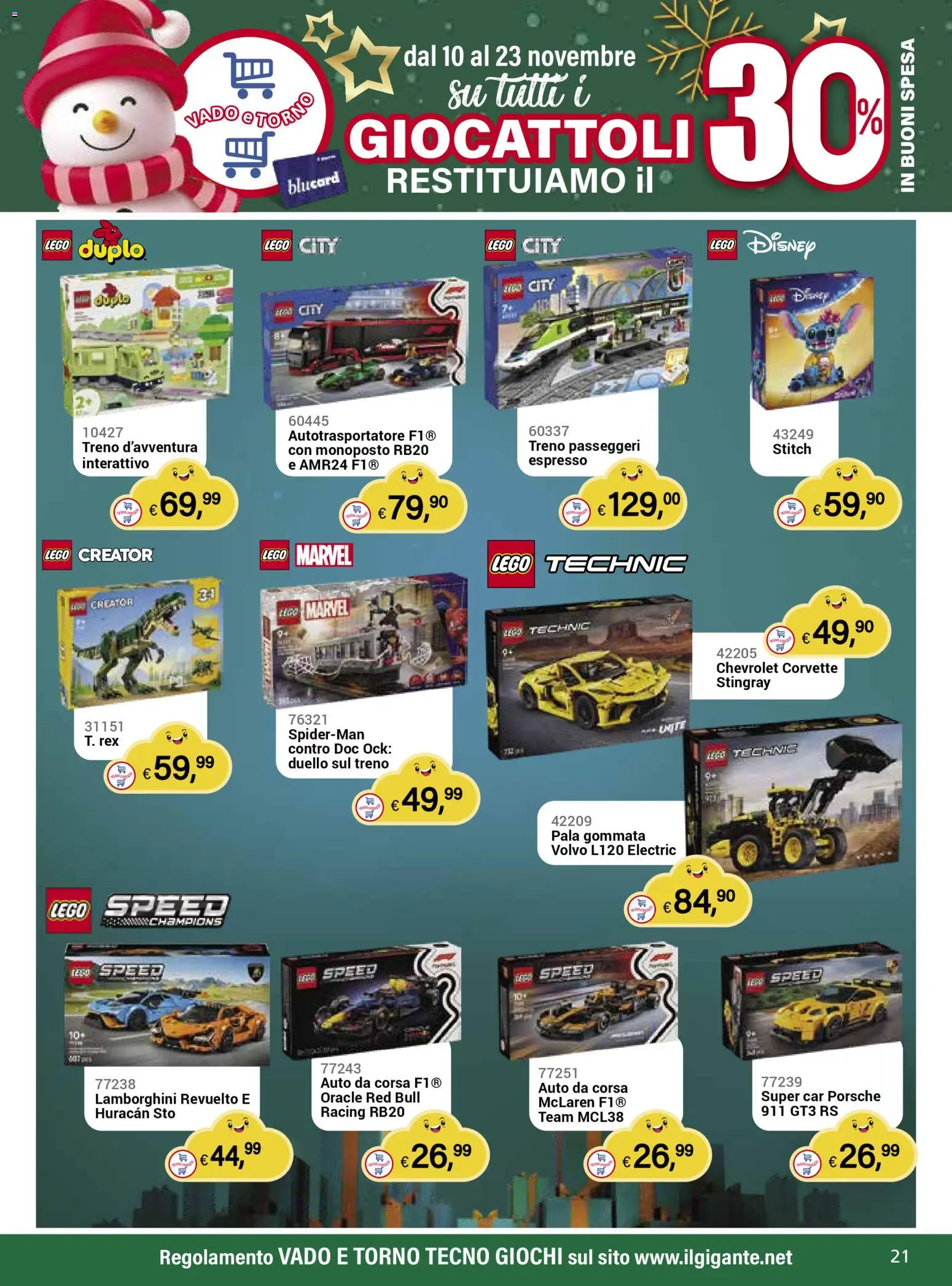 Volantino Il Gigante del 10.11.2025 | Pagina: 21 | Prodotti: Red Bull