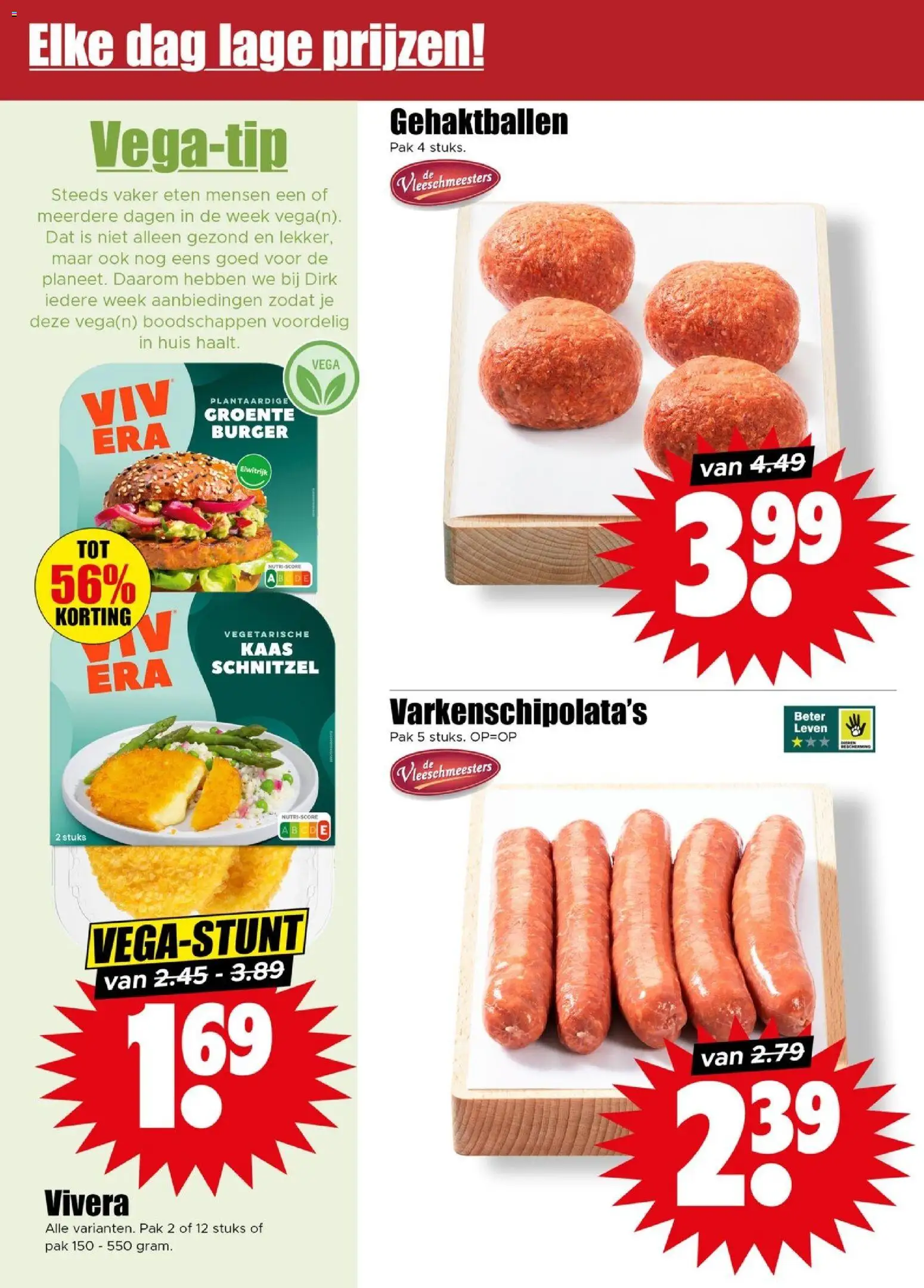 {H1} | Pagina: 6 | Producten: Kaas, Schnitzel