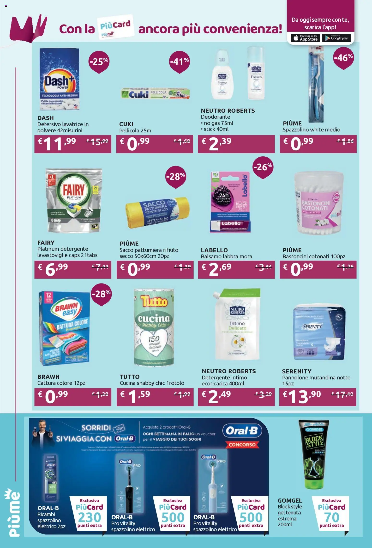 Volantino IperSoap del 26.01.2026 | Pagina: 10 | Prodotti: Balsamo, Pattumiera, Pellicola, Spazzolino elettrico