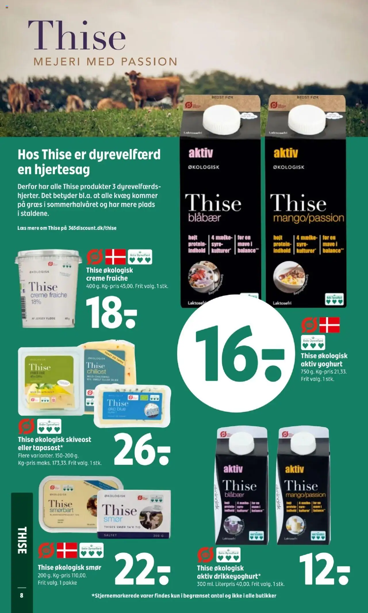 Coop 365 tilbudsavis – gyldig fra 16.10.2025 | Side: 10 | Produkter: Yoghurt, Creme fraiche, Fløde, Skiveost