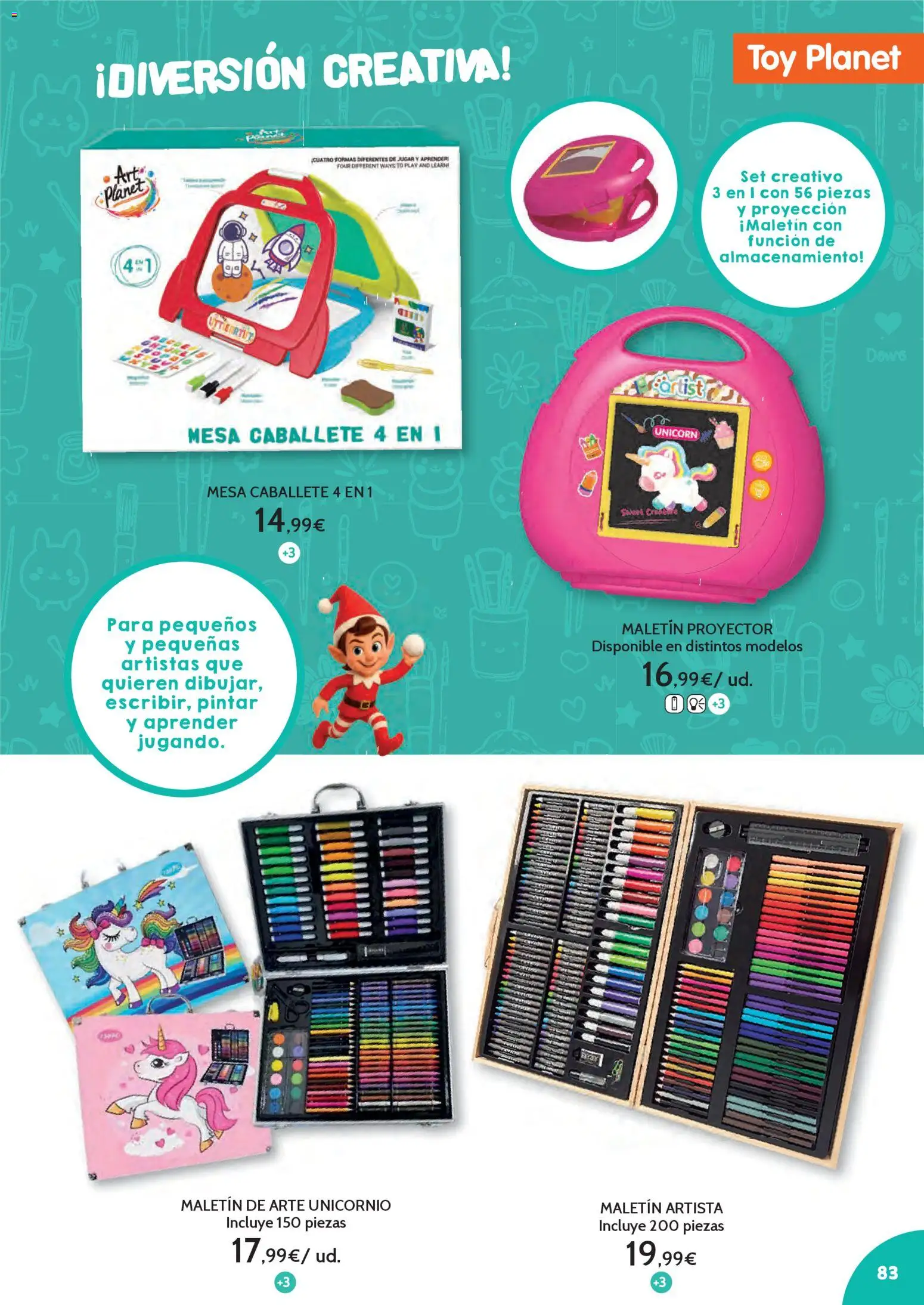 Toy Planet - Catálogo Juguetes Navidad │ válido desde el 03.11.2025 | Página: 83 | Productos: Mesa