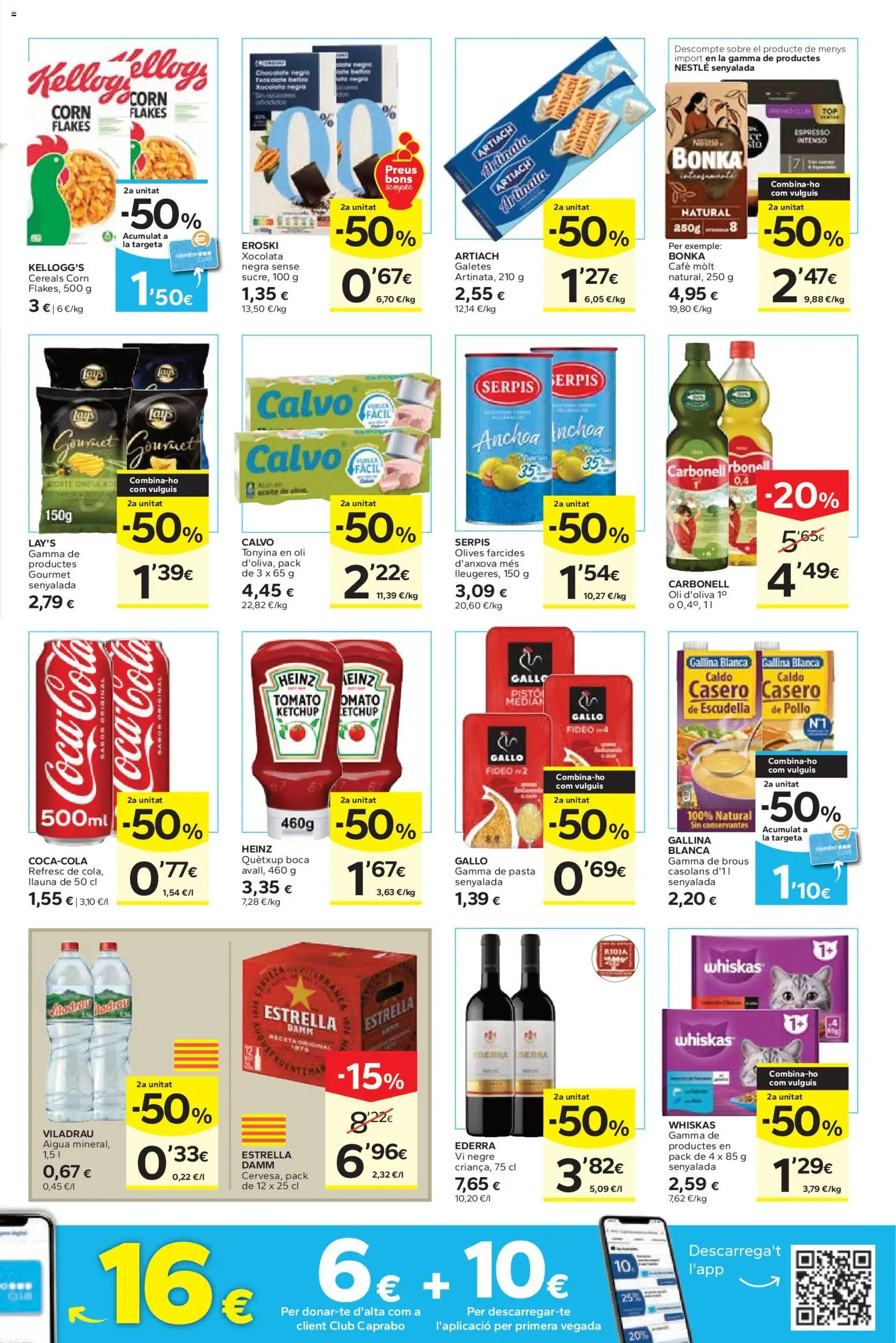 Caprabo folleto │ válido desde el 15.01.2026 | Página: 3 | Productos: Café, Pasta, Anchoa