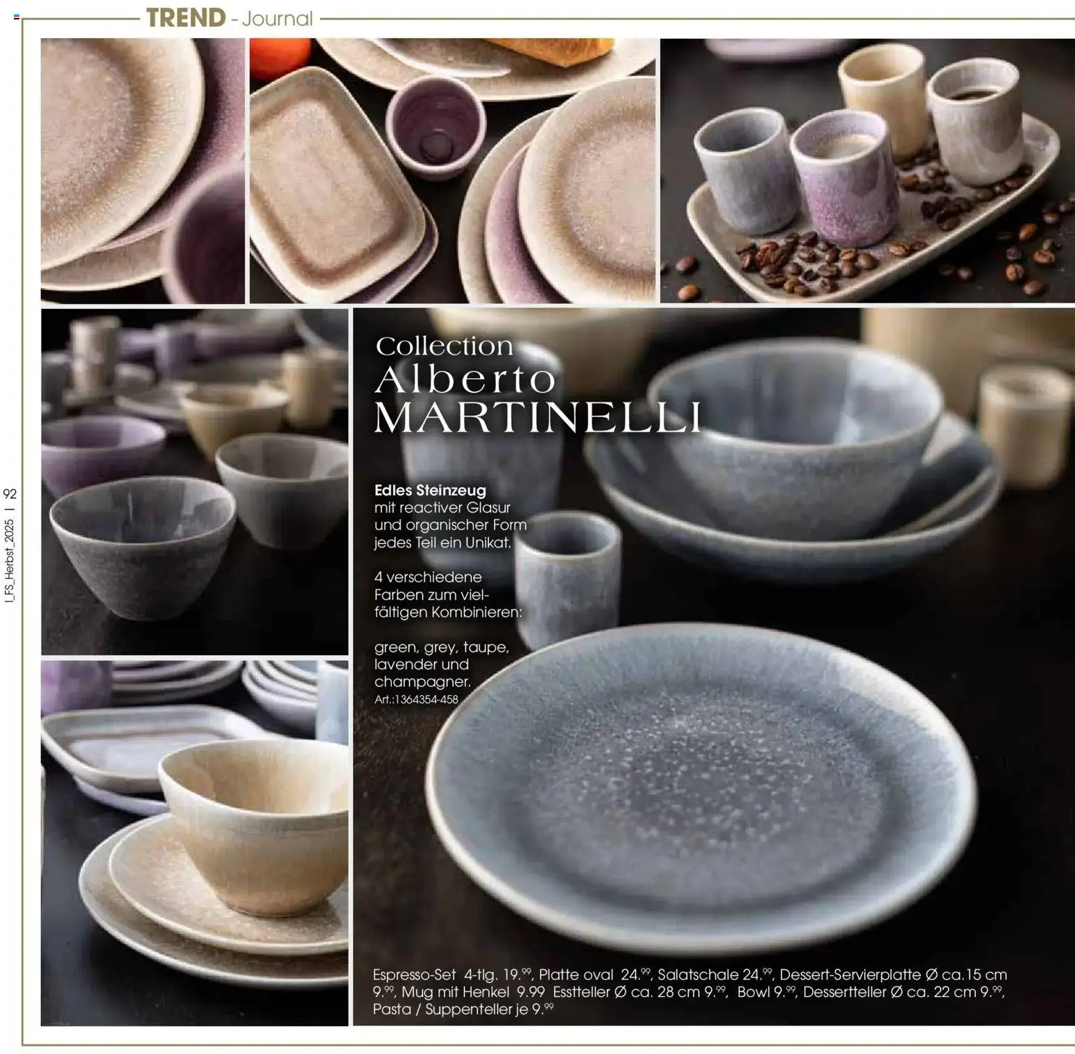 Zurbrüggen - Zurbrüggen: Raum für neue Lieblingsstücke – gültig ab 19.10.2025 | Seite: 92 | Produkte: Pasta