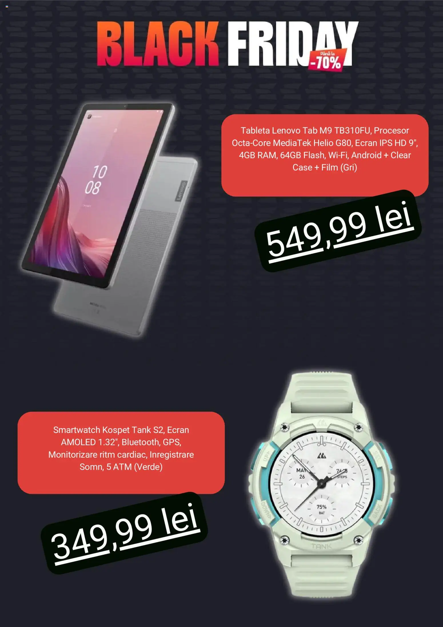 Noul catalog evoMag – valabil de la 07.11.2025 | Pagină: 3 | Produse: Tabletă, Smartwatch