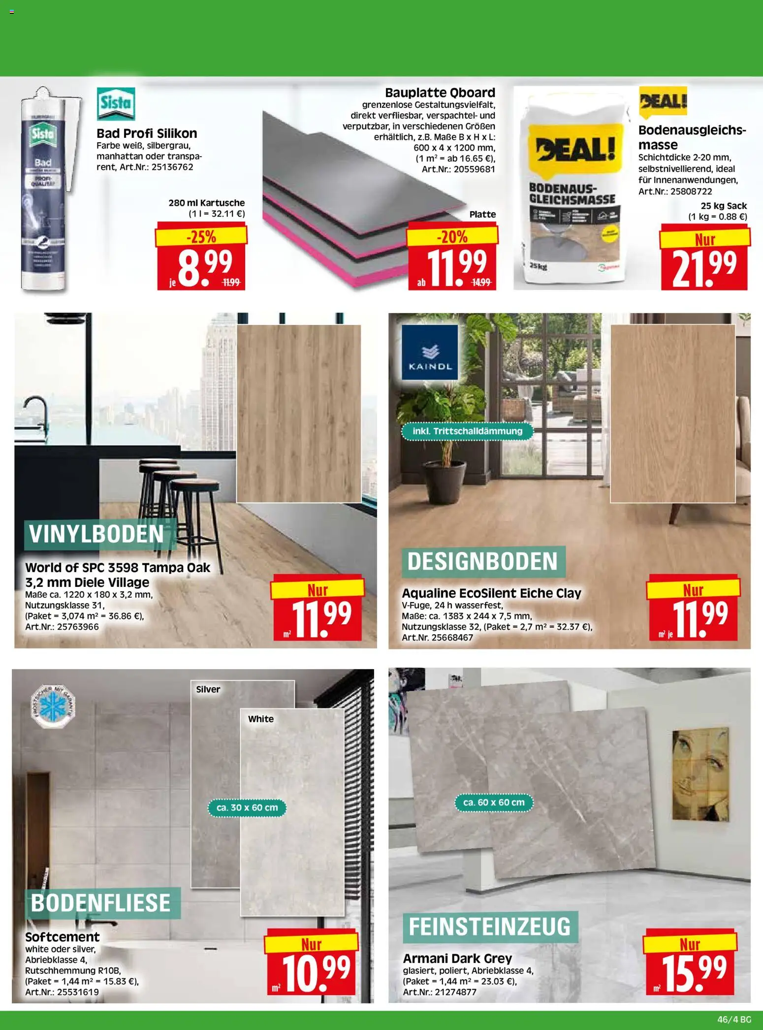 HERKULES  Bau & Garten – gültig ab 10.11.2025 | Seite: 4 | Produkte: Bad