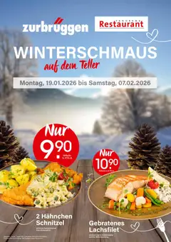Zurbrüggen Restaurant Coupons ab 19.01.2026 gültig