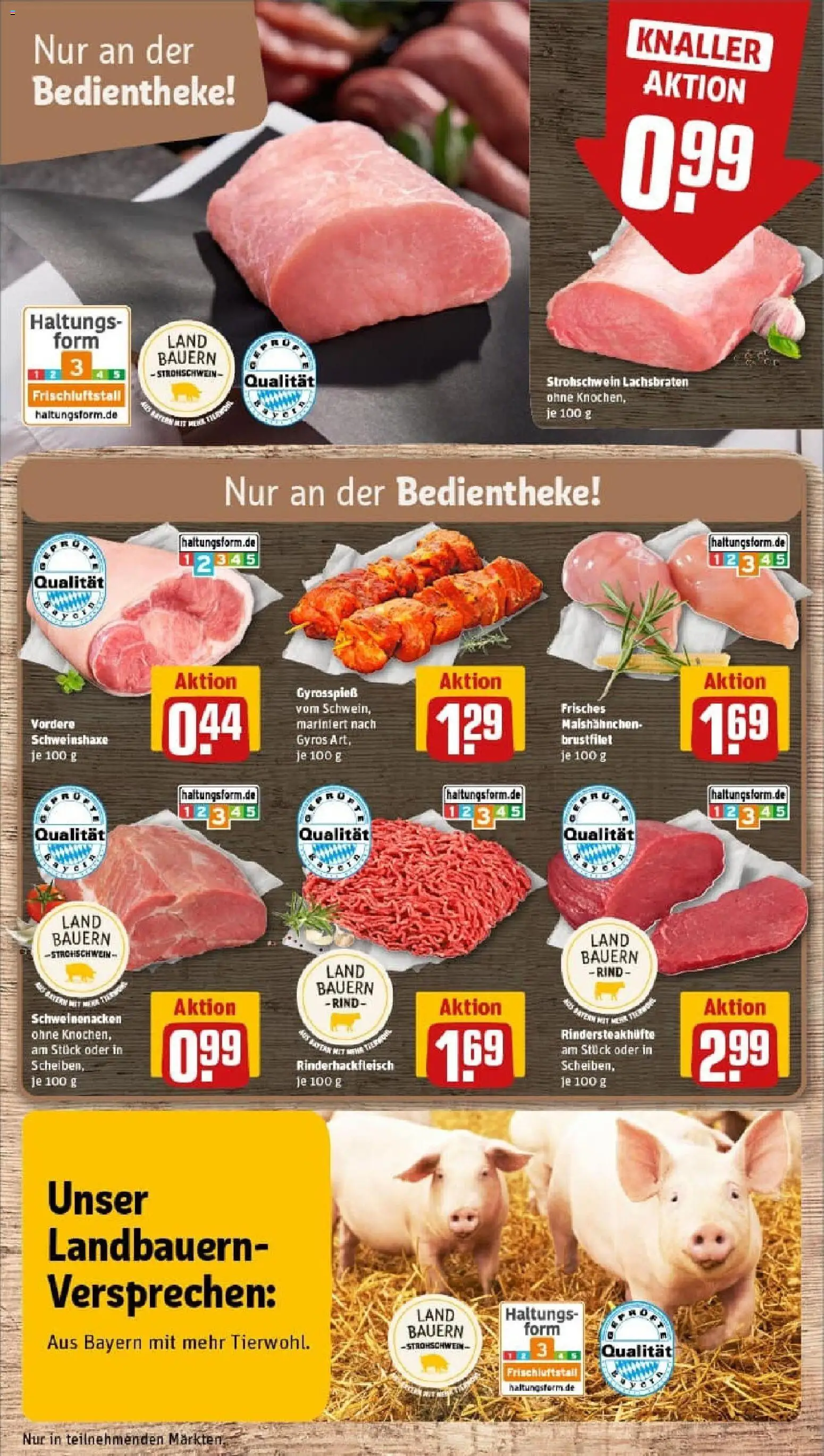 Rewe prospekt Eckental	 – gültig ab 26.10.2025 | Seite: 14 | Produkte: Schweinenacken, Gyros