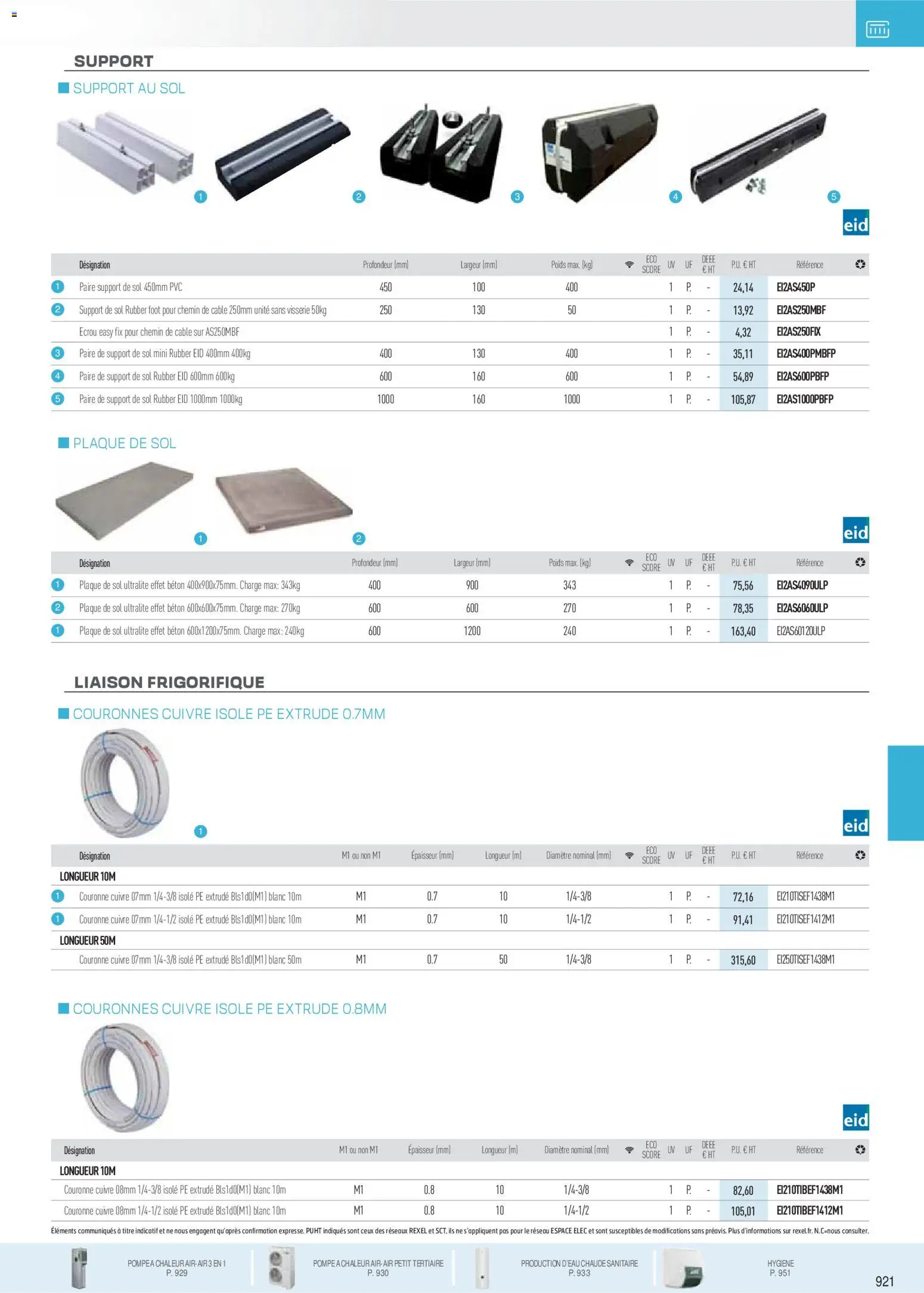 {H1} | Page: 133 | Produits: Câble, Poids