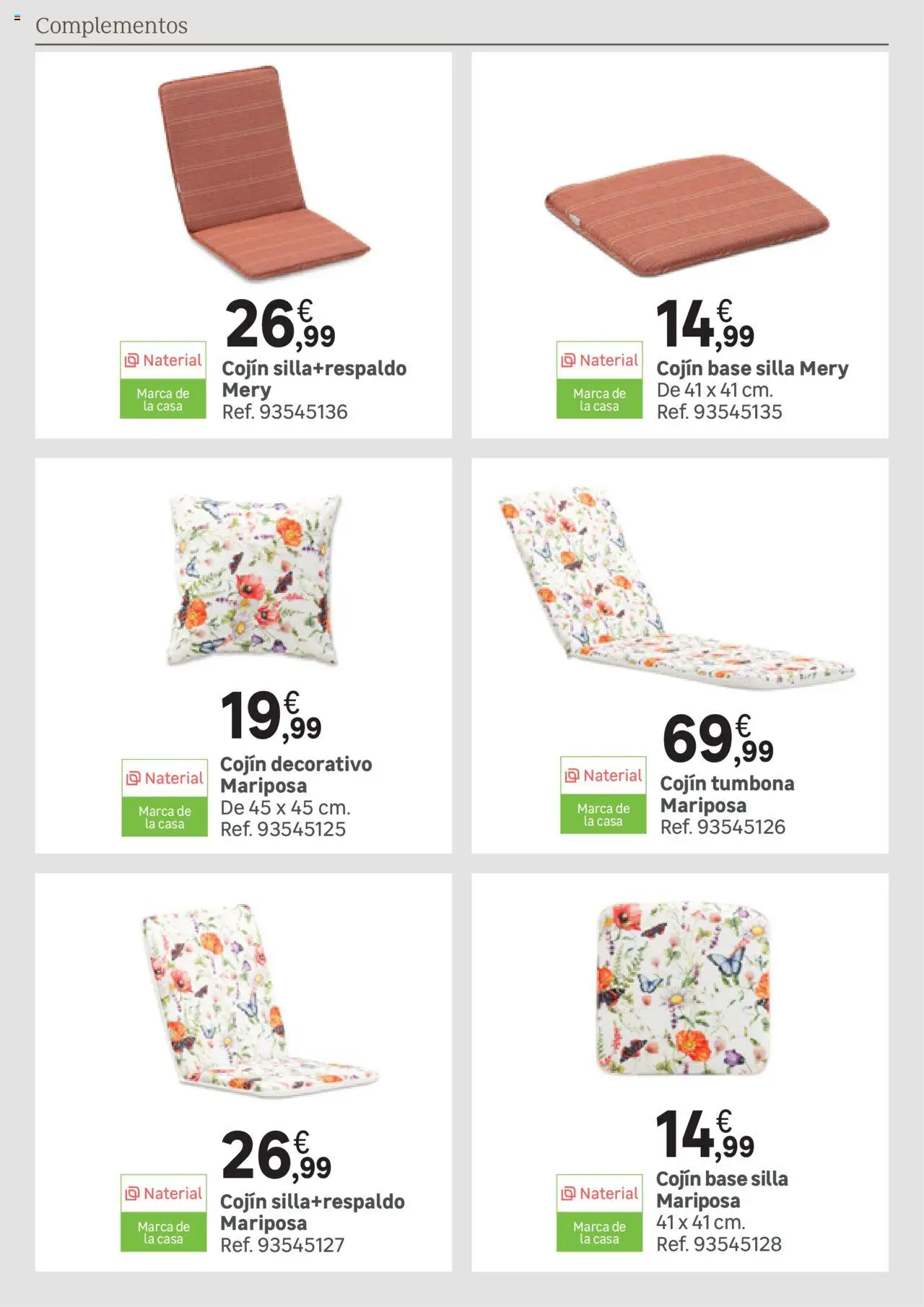 Leroy Merlin catálogo │ válido desde el 25.03.2025 | Página: 189 | Productos: Tumbona, Cojín, Silla