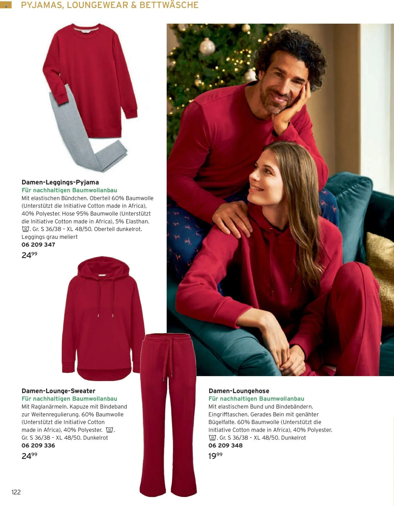 Tchibo Katalog Advent 2025 – gültig ab 14.11.2025 | Seite: 122 | Produkte: Bettwäsche, Hose, Leggings