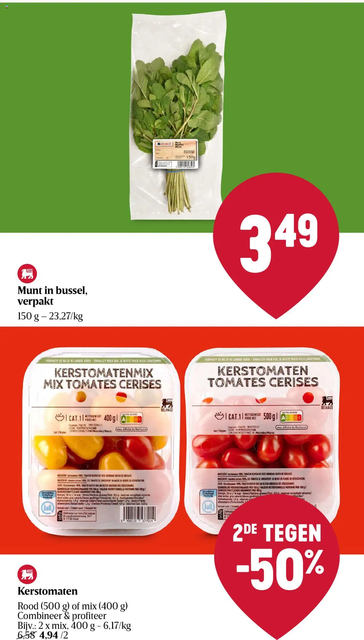  | Pagina: 7 | Producten: Tomaten, Koelkast, Munt