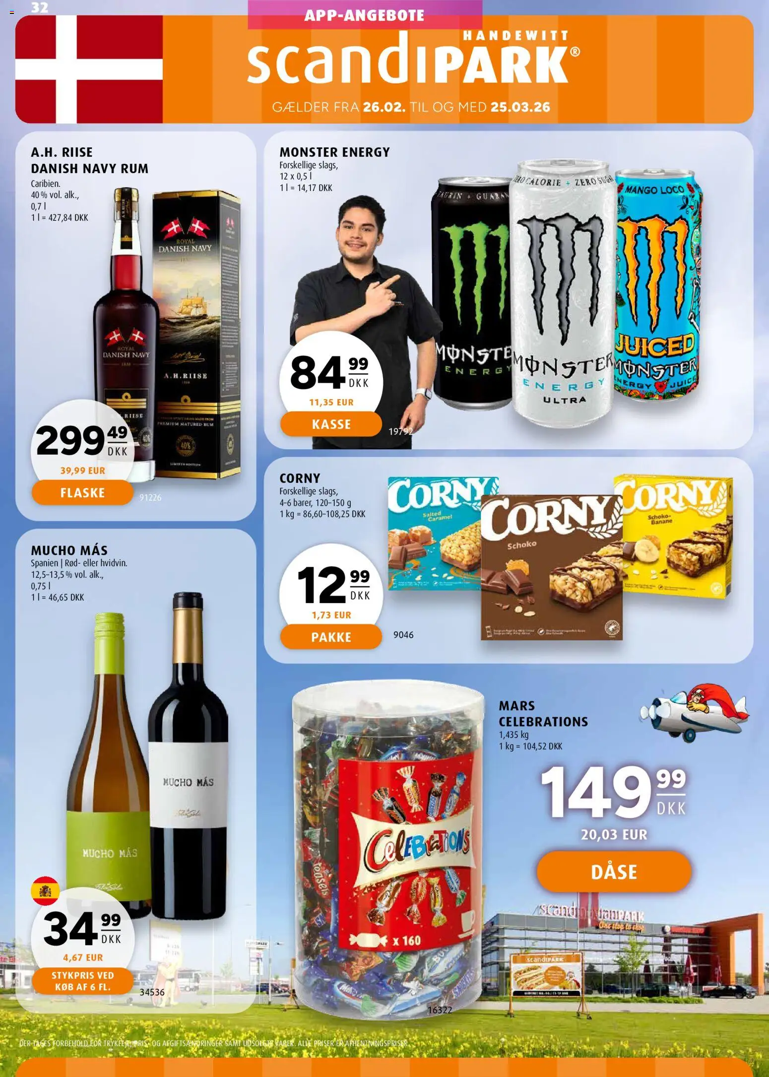 Scandinavian Park tilbudsavis – gyldig fra 26.02.2026 | Side: 38 | Produkter: Mango, Te