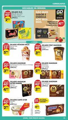 Pré-visualização GELADO HÄAGEN-DAZS, Doce de leite 460ml válido de 24.03.2026 | Página: 17