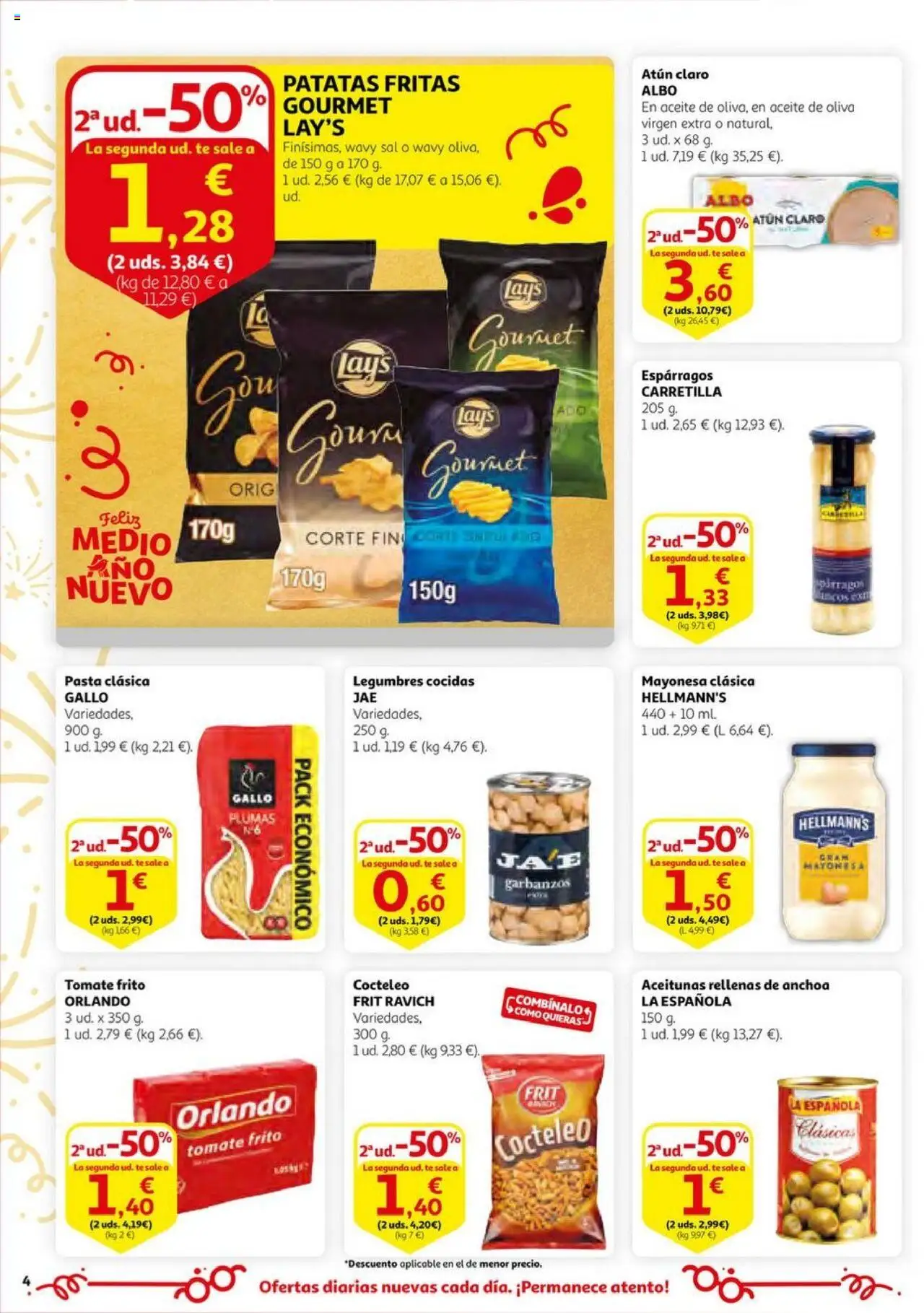 Alcampo - HP catalan  │ válido desde el 03.06.2025 | Página: 4 | Productos: Aceite, Aceite de oliva virgen extra, Anchoa, Atún claro