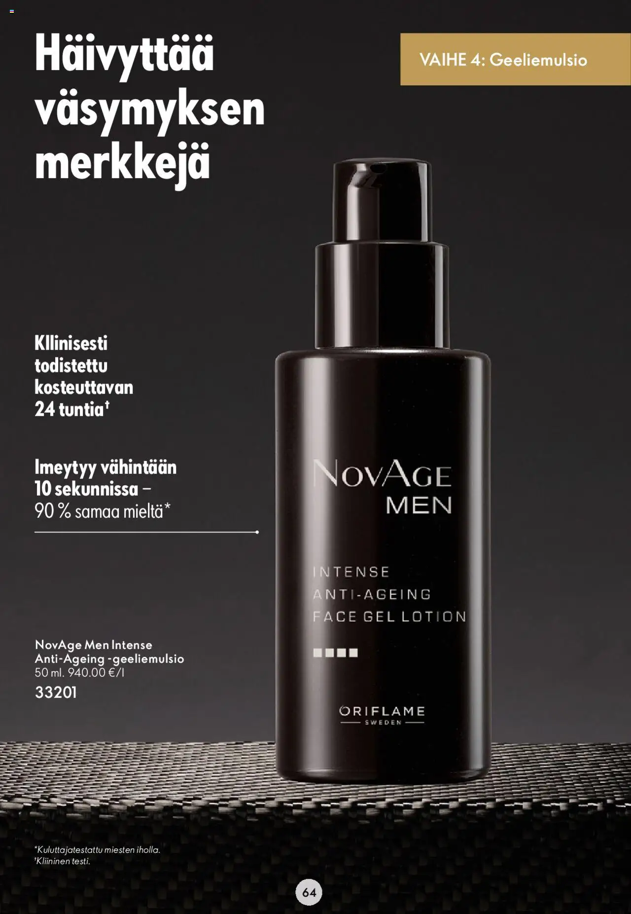 Oriflame Novage+ – voimassa 25.01.2024 alkaen | Sivu: 64