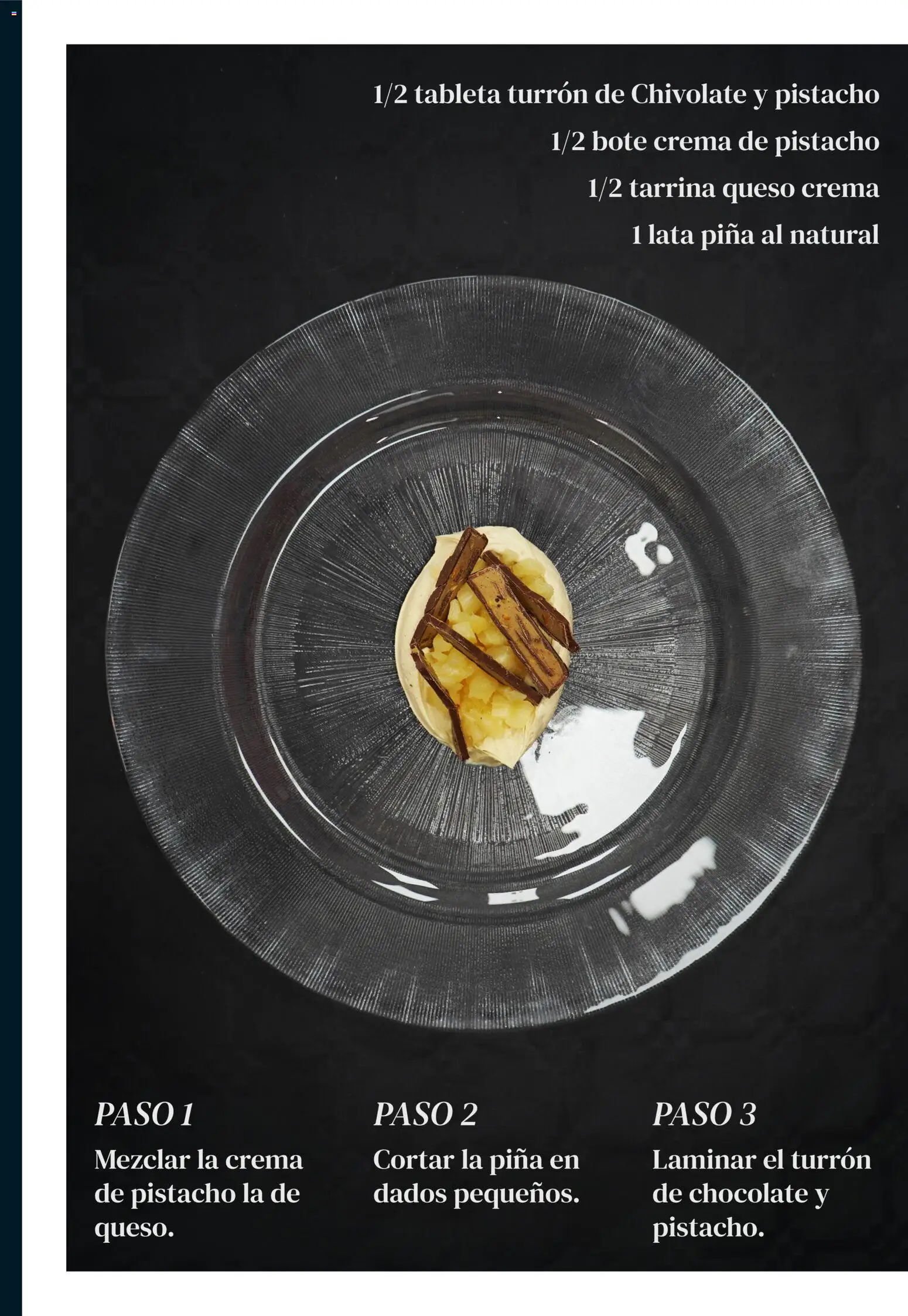 Alcampo - Recetas para compartir │ válido desde el 15.12.2025 | Página: 31 | Productos: Queso, Piña, Tableta, Crema