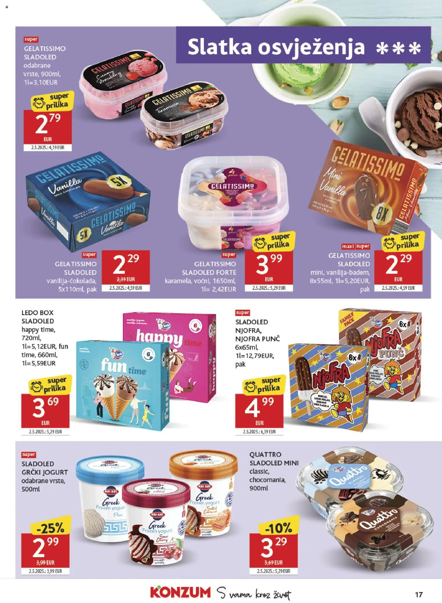 Konzum katalog | vrijedi od 29.04.2026 | Stranica: 17