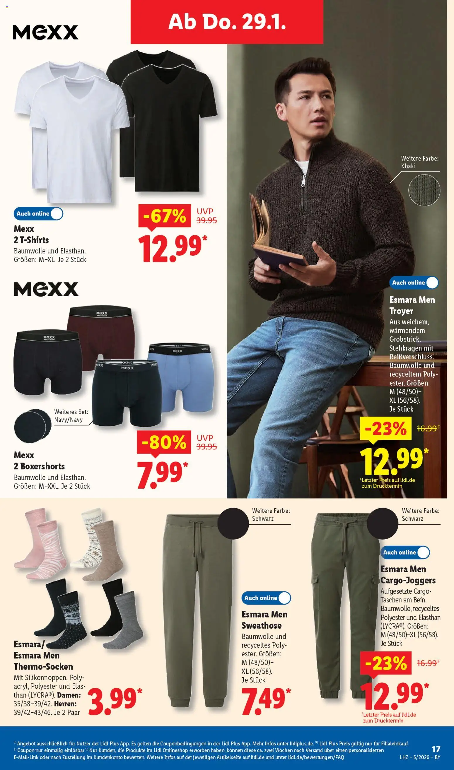 Lidl Prospekt Uffenheim – gültig ab 26.01.2026 | Seite: 37 | Produkte: Sweathose