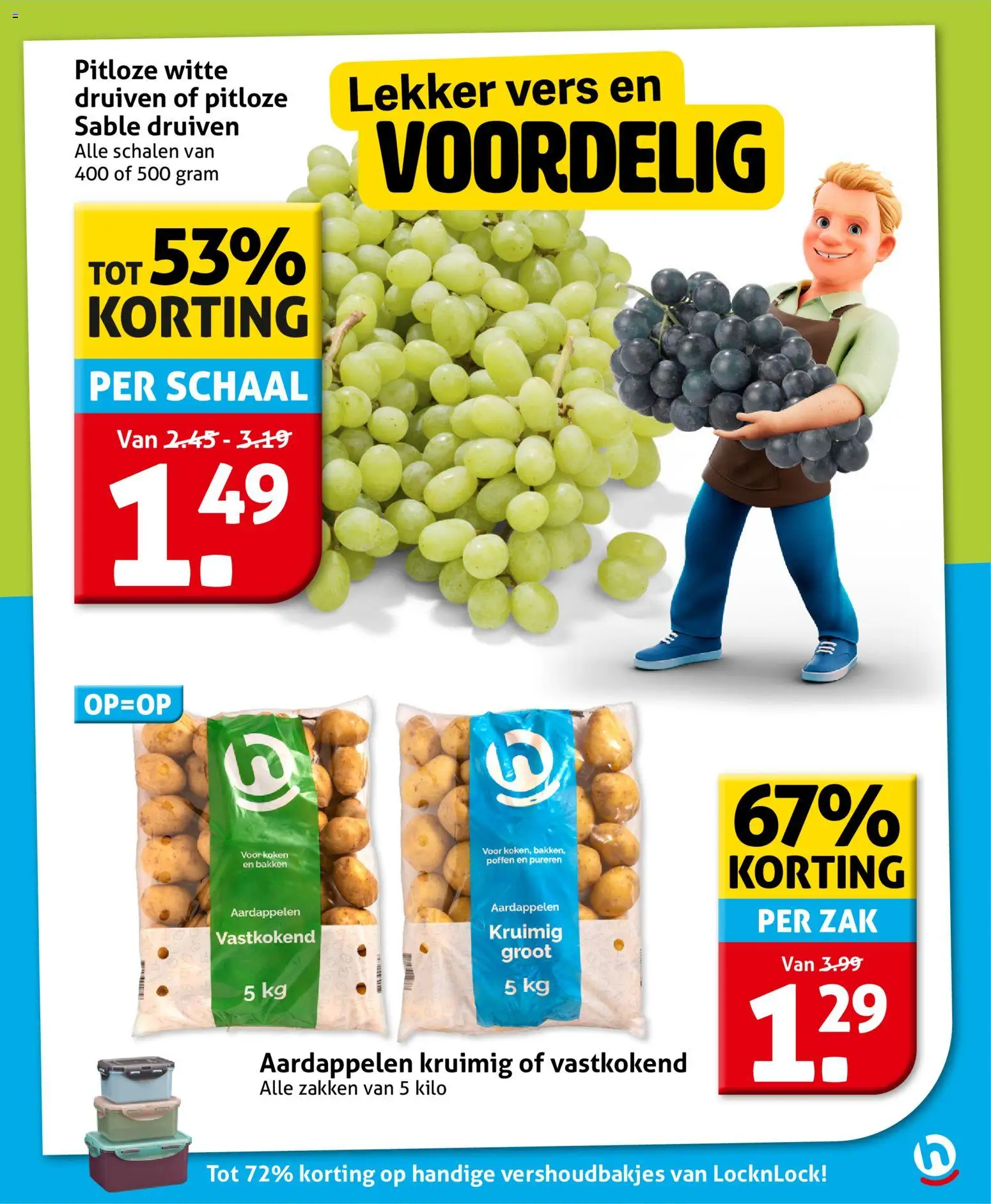 {H1} | Pagina: 11 | Producten: Schaal, Zak, Druiven