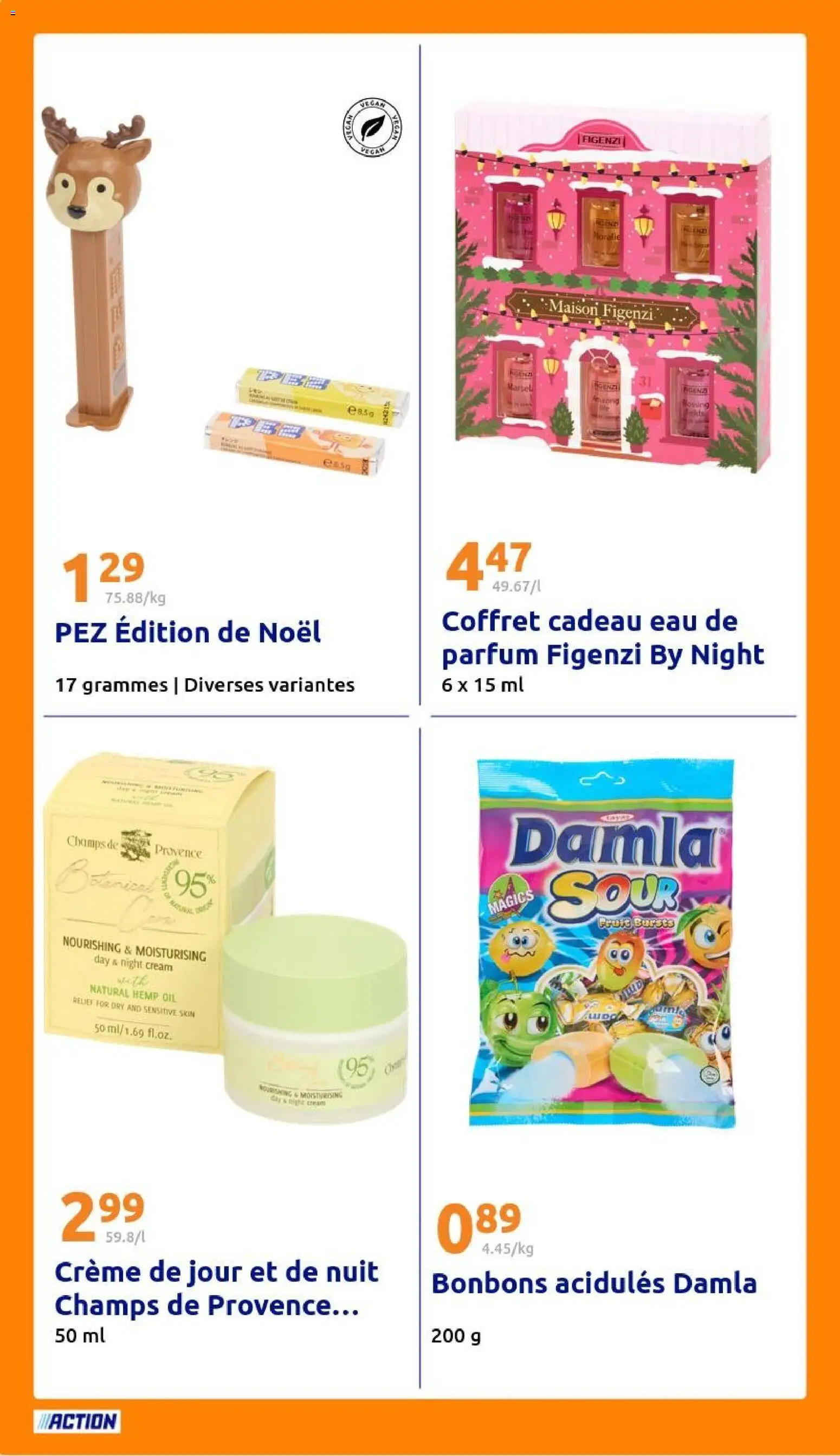 {H1} | Page: 24 | Produits: Parfum, Crème de jour, Bonbons, Eau de parfum
