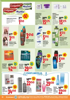 E.leclerc katalog akcije – veljaven od 01.04.2026 | Stran: 30 | Izdelki: Kos, Krema, Voda, Toaletna voda
