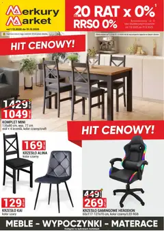 Pogląd oferty "Merkury Market Gazetka - Meble, Wypoczynki, Materace" - ważna od 01.12.2025