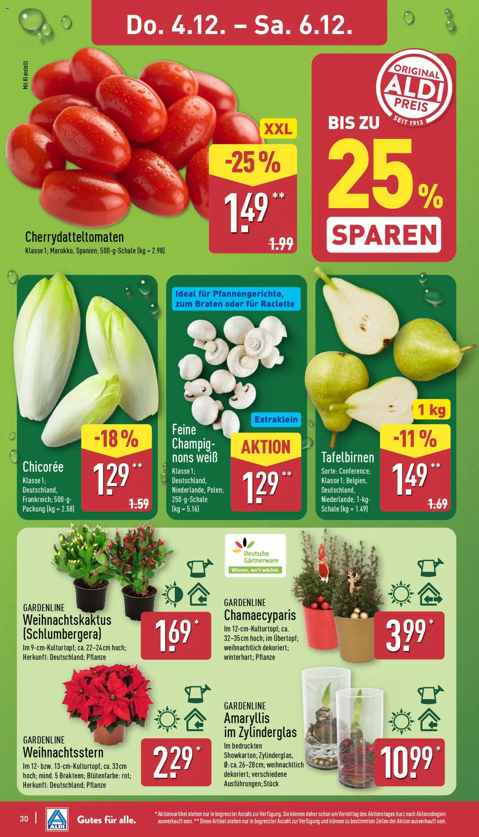 Aldi Prospekt 	 – gültig ab 01.12.2025 | Seite: 30 | Produkte: Raclette