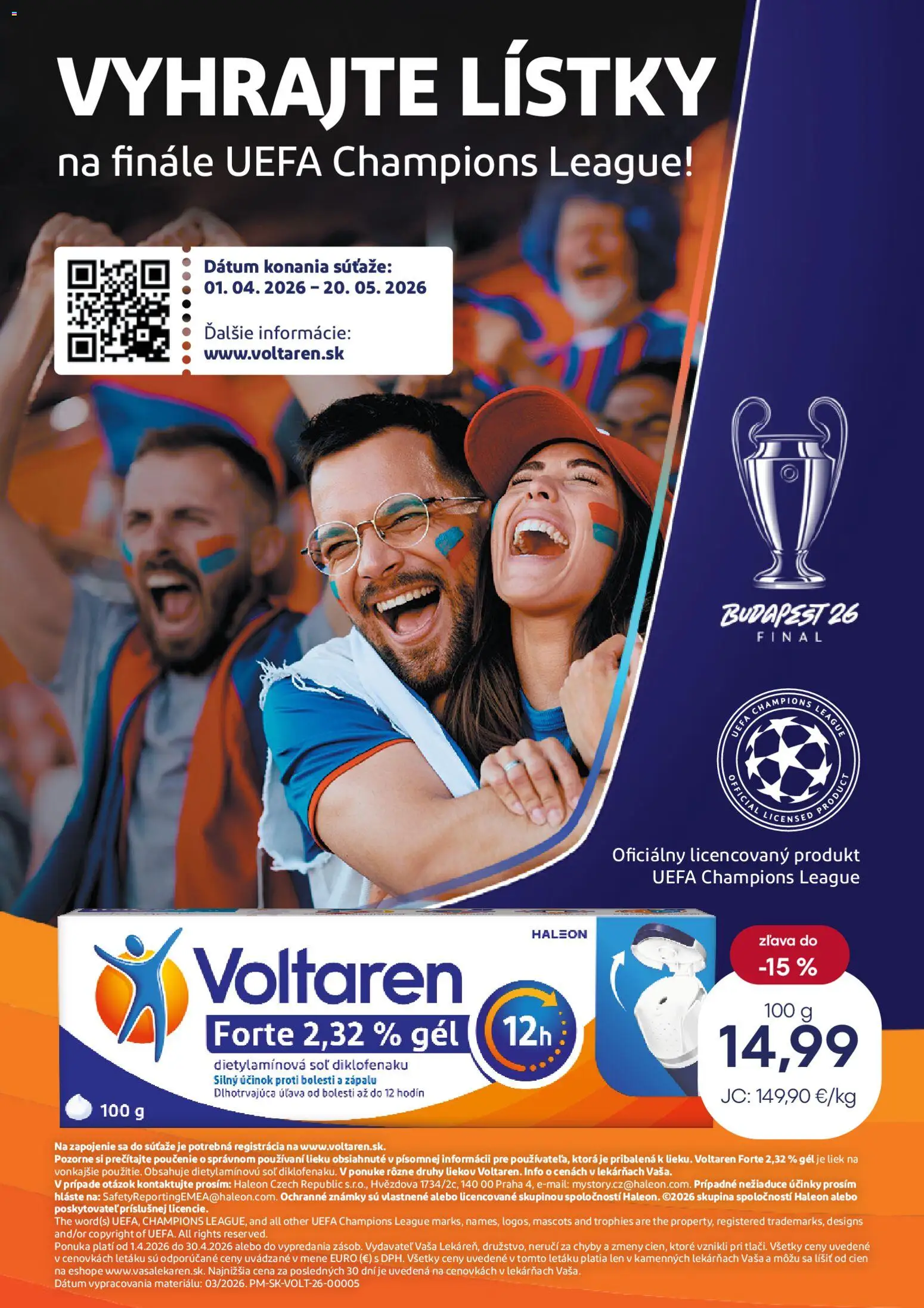 Nové Vaša lekáreň akcie – leták je platný od 01.04.2026 | Strana: 21