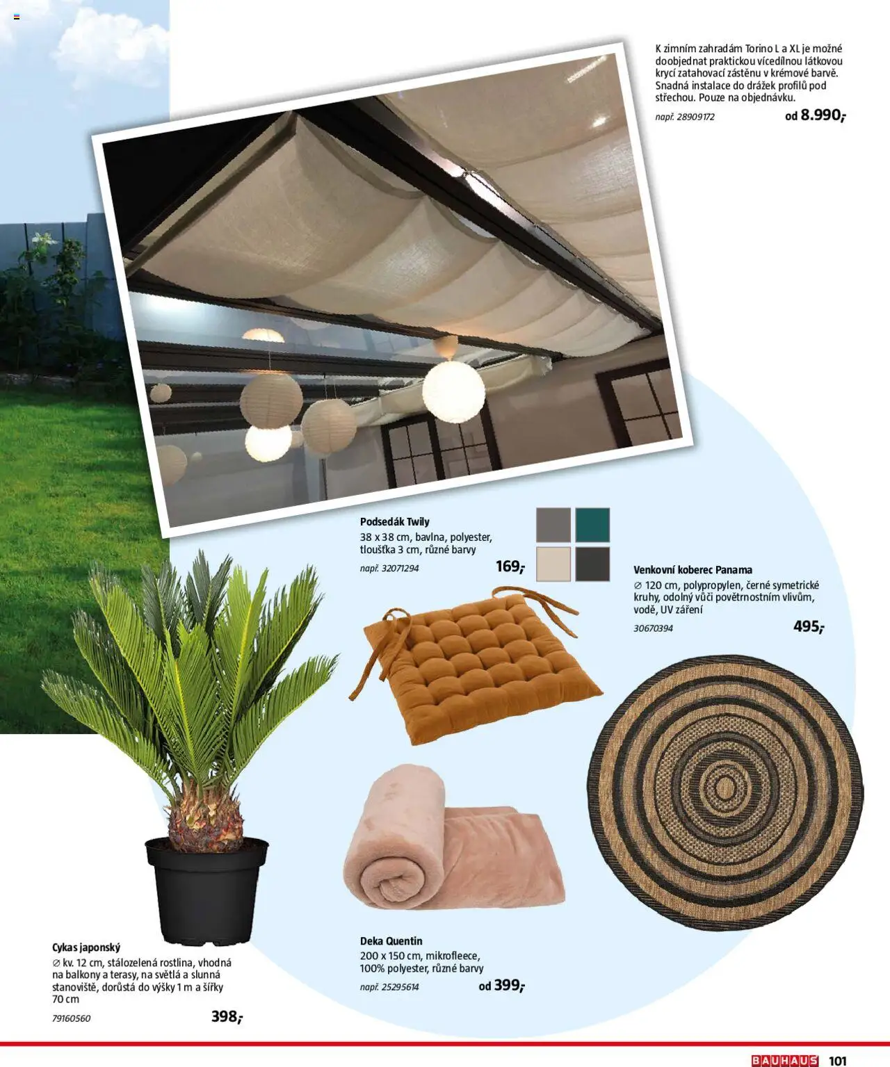 Bauhaus katalog Zahradní nábytek od 01.04.2025 | Strana: 101 | Produkty: Deka, Podsedák, Koberec, Barvy
