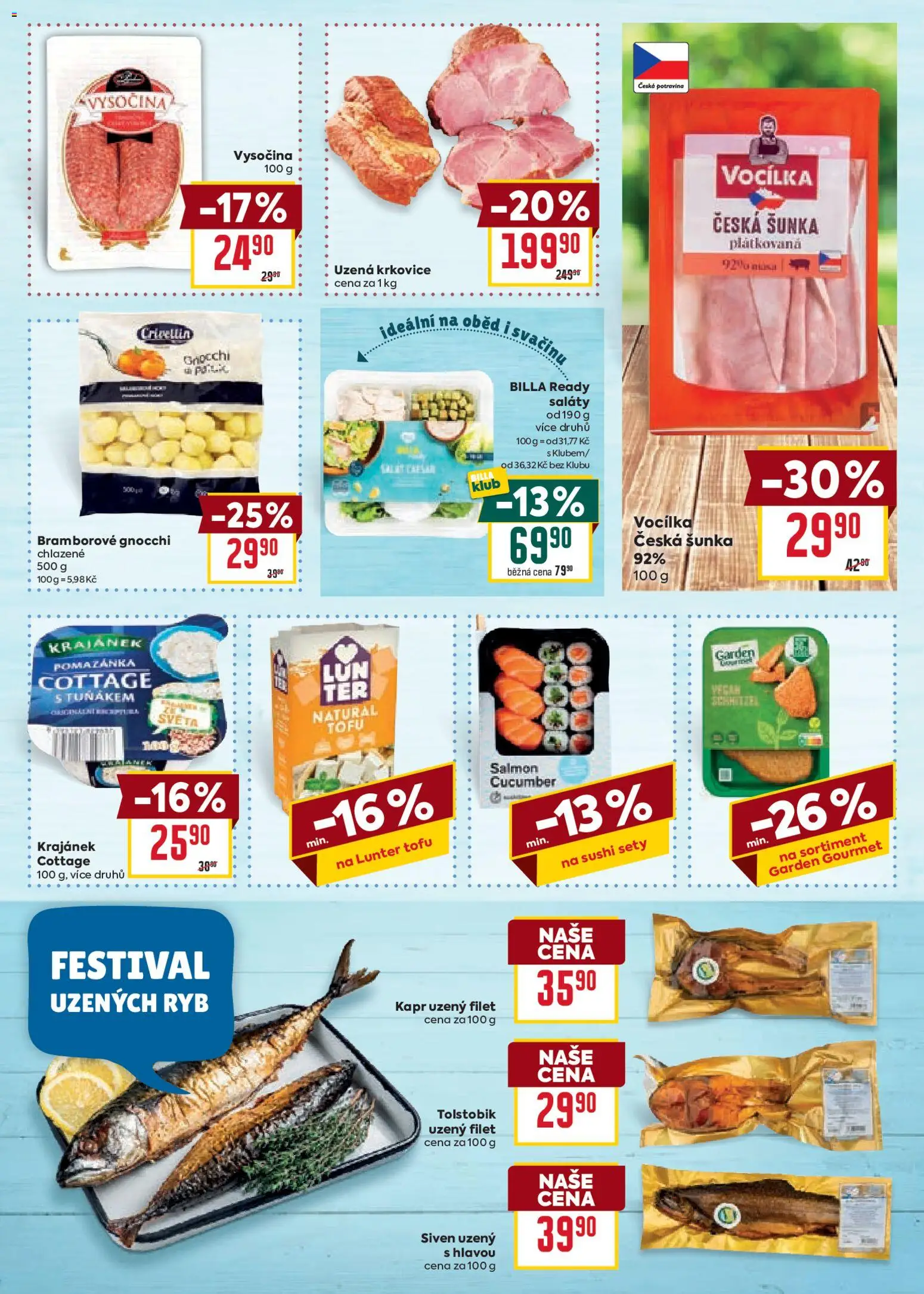 Billa Velký leták od 05.11.2025 | Strana: 17 | Produkty: Gourmet, Vysočina, Krkovice, Kapr