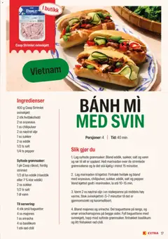 Forhåndsvisning av Coop Extra Middagsdisken Asiatiske gyldig fra 15.01.2026 | Side: 17