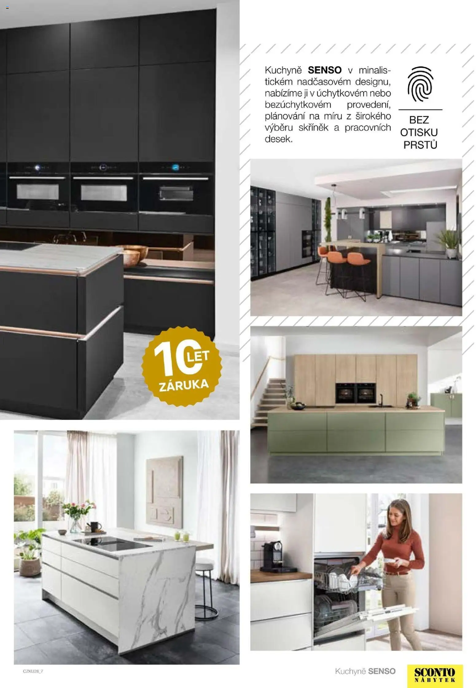 Sconto nábytek katalog - Kuchyně na míru od 06.01.2026 | Strana: 7 | Produkty: Nábytek, Kuchyně