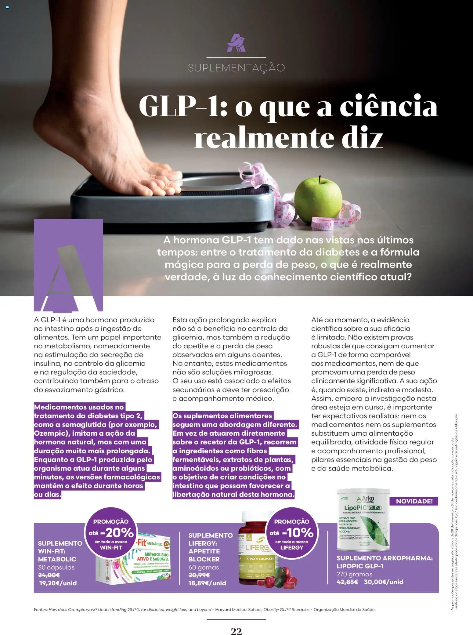 Auchan - Revista Mulher e Especial Higiene Oral │ válido de 28.02.2026 | Página: 22 | Produtos: Massa, Gomas