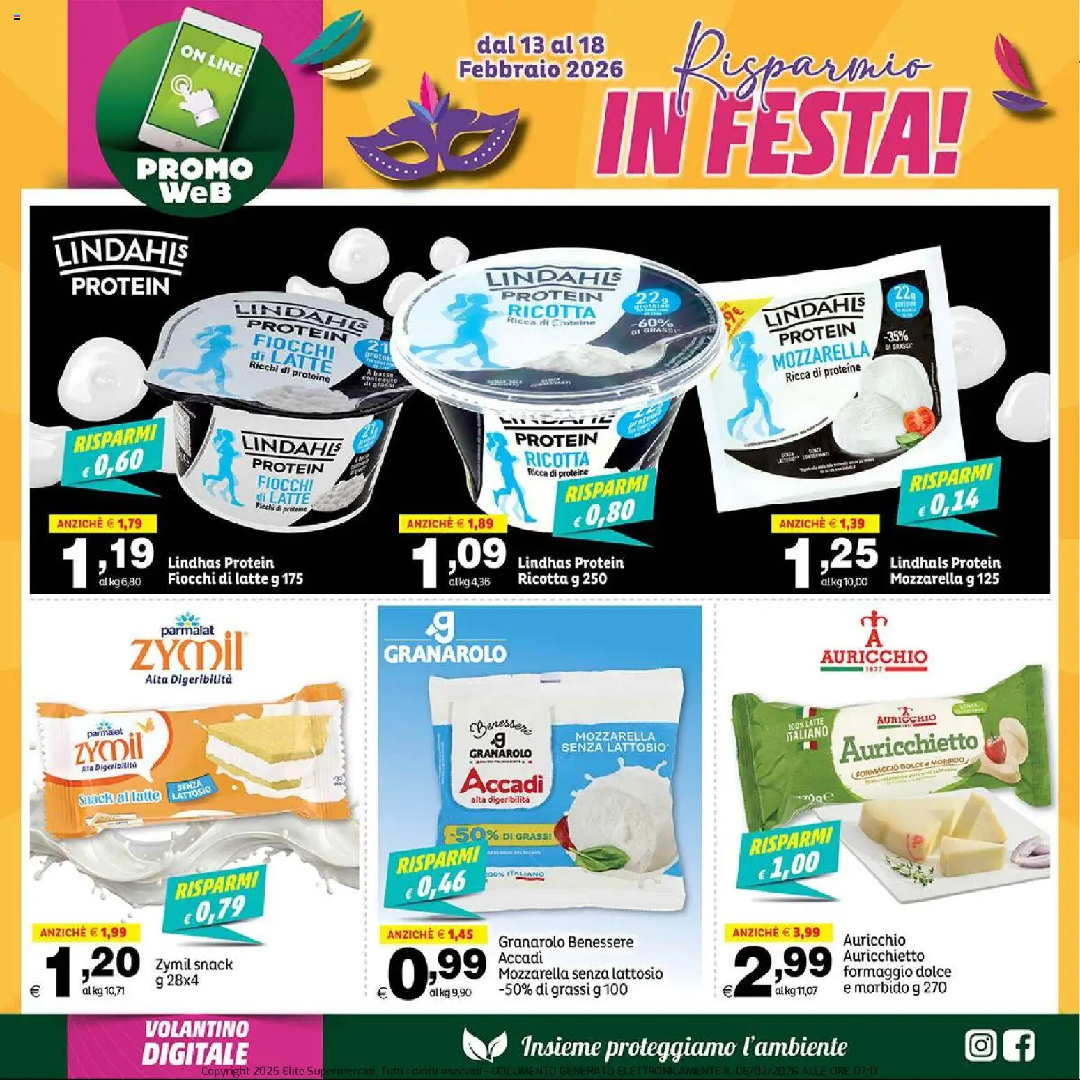 Volantino Elite Supermercati del 13.02.2026 | Pagina: 2
