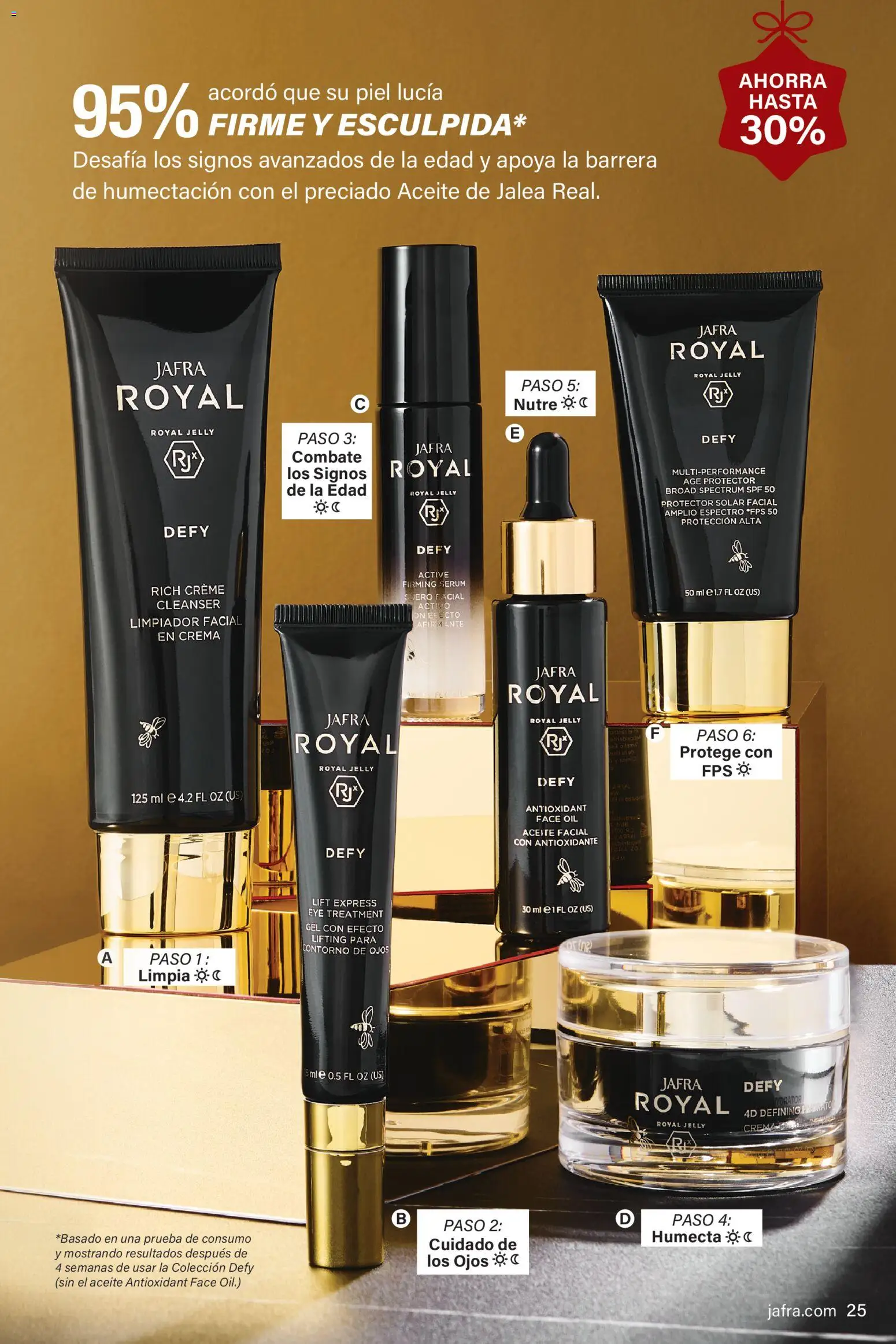 JAFRA folleto │ válido desde el 01.12.2025 | Página: 25 | Productos: Protector solar, Sérum, Aceite, Crema