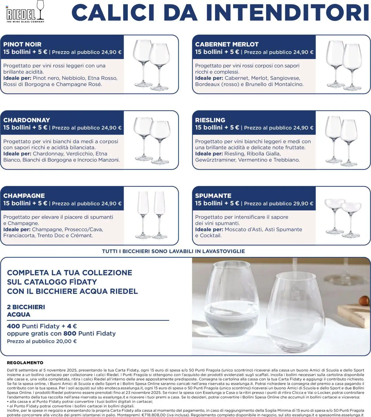 Volantino Esselunga S del 09.10.2025 | Pagina: 4 | Prodotti: Lavastoviglie, The, Spumante, Champagne