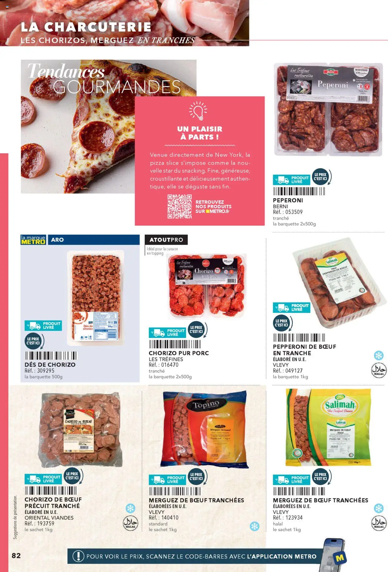  | Page: 82 | Produits: Merguez, Pizza, Thé, Livre
