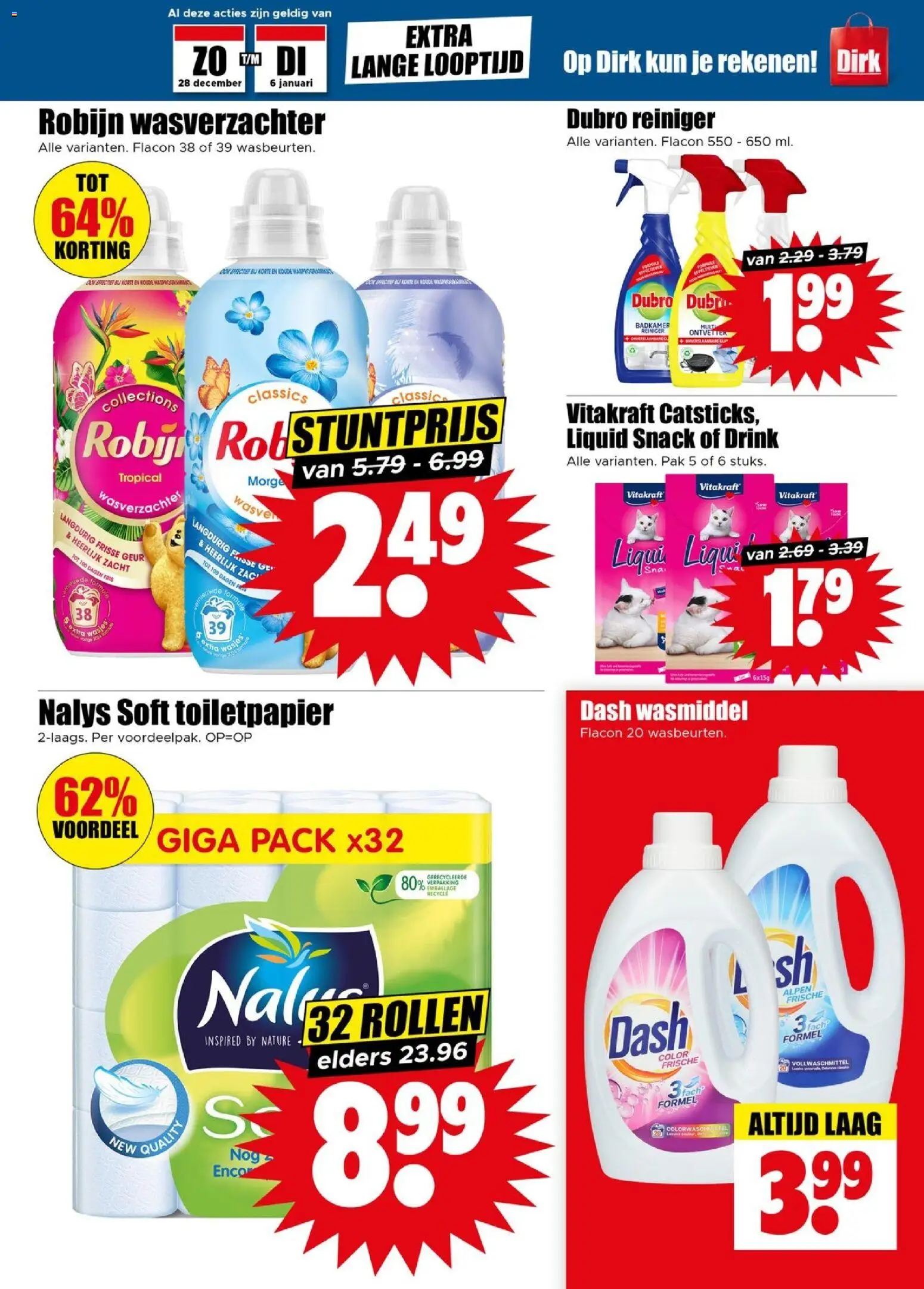 {H1} | Pagina: 19 | Producten: Wasverzachter, Robijn, Geur, Toiletpapier