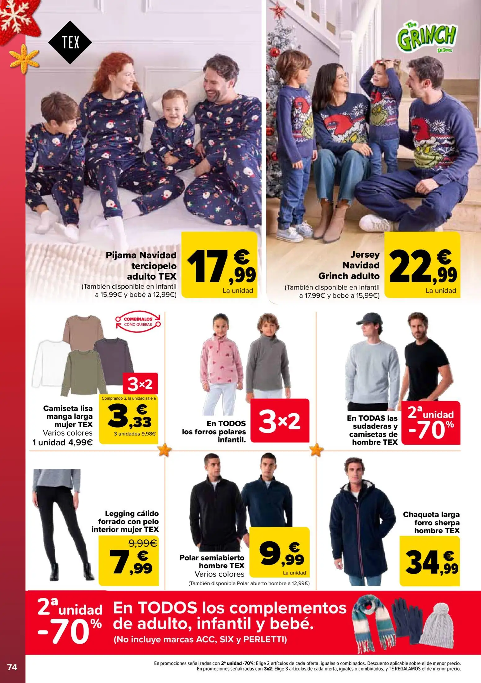 Carrefour folleto │ válido desde el 25.11.2025 | Página: 76 | Productos: Chaqueta, Pijama, Té