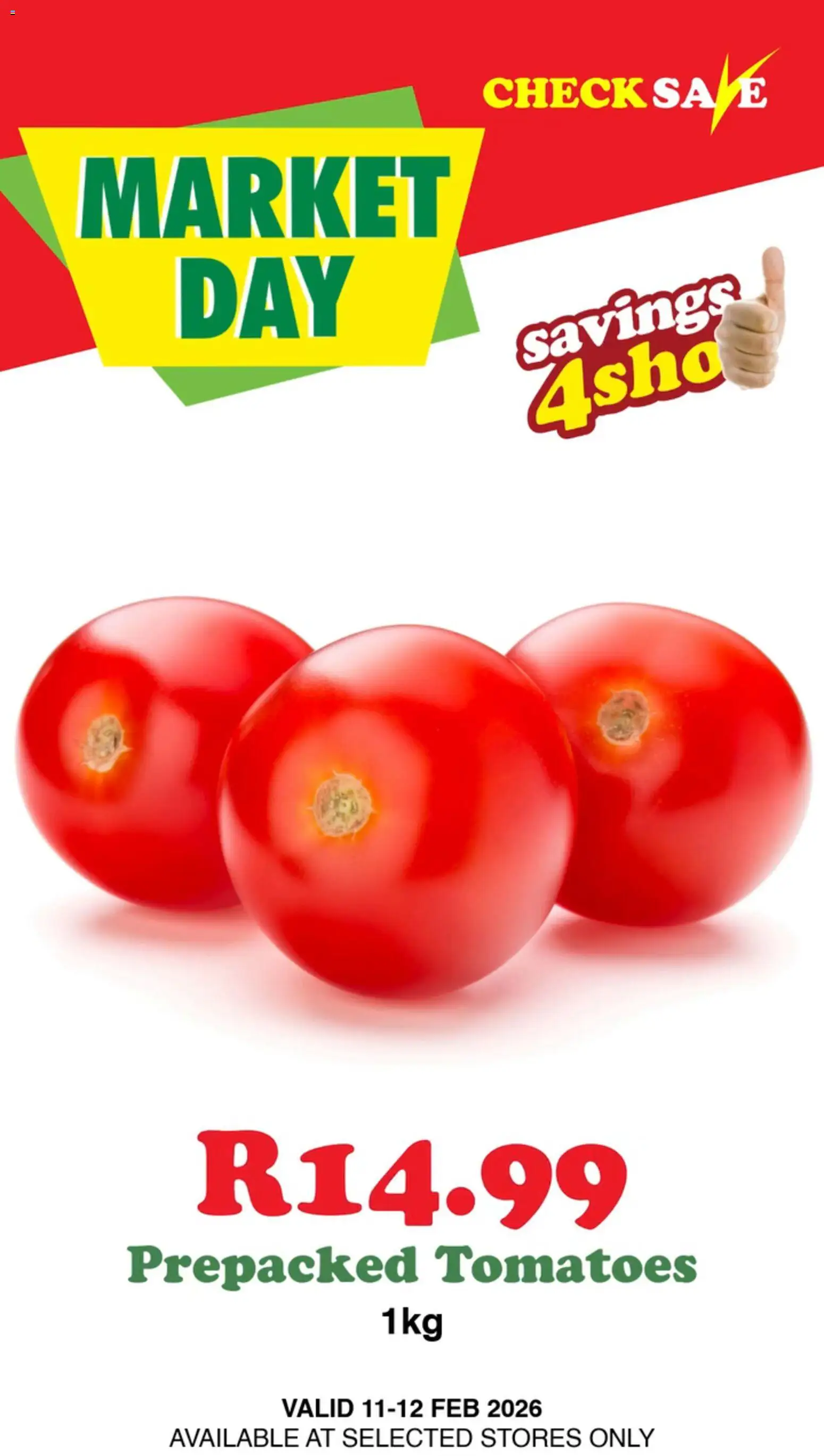 New Check Save catalogue – valid from 11.02.2026 | Page: 7 | Products: Tomatoes