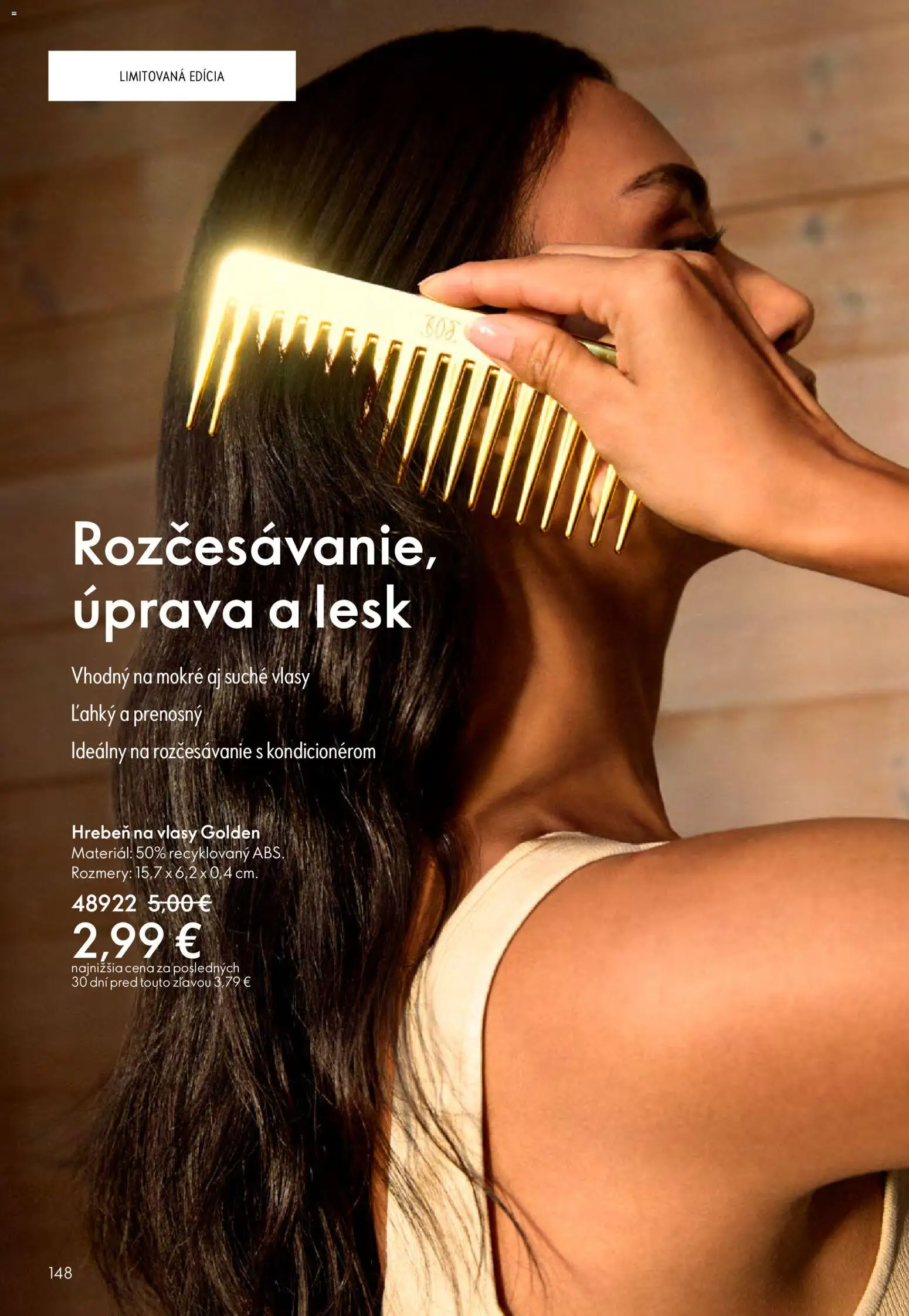 Nové Oriflame akcie – leták je platný od 04.03.2026 | Strana: 148 | Produkty: Hrebeň