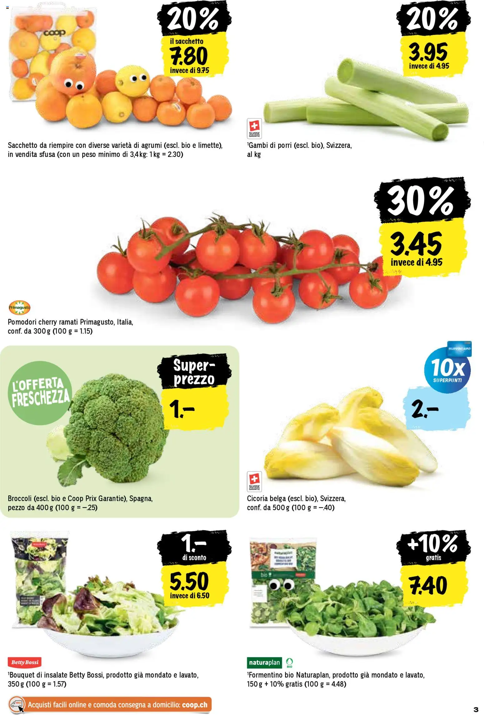 Coop - Una settimana di azioni – gültig ab 04.12.2025 | Seite: 3