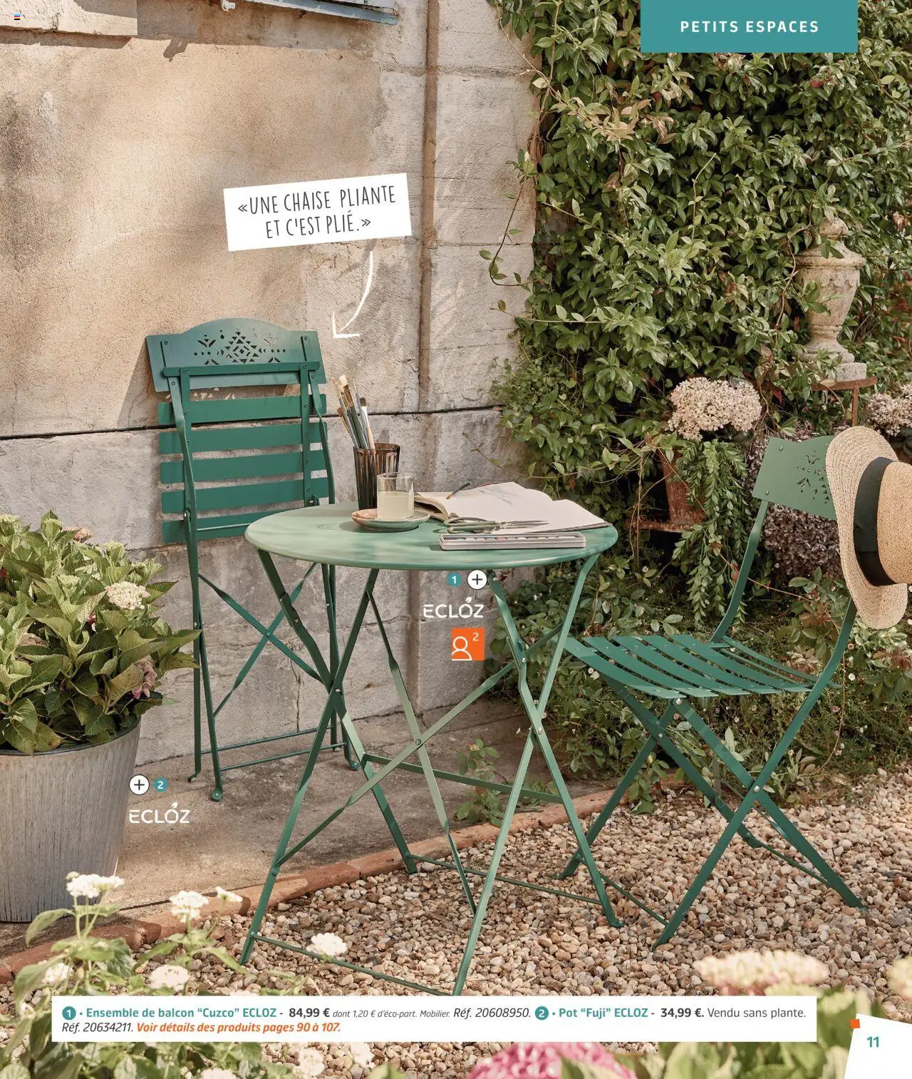  | Page: 11 | Produits: Chaise pliante, Chaise